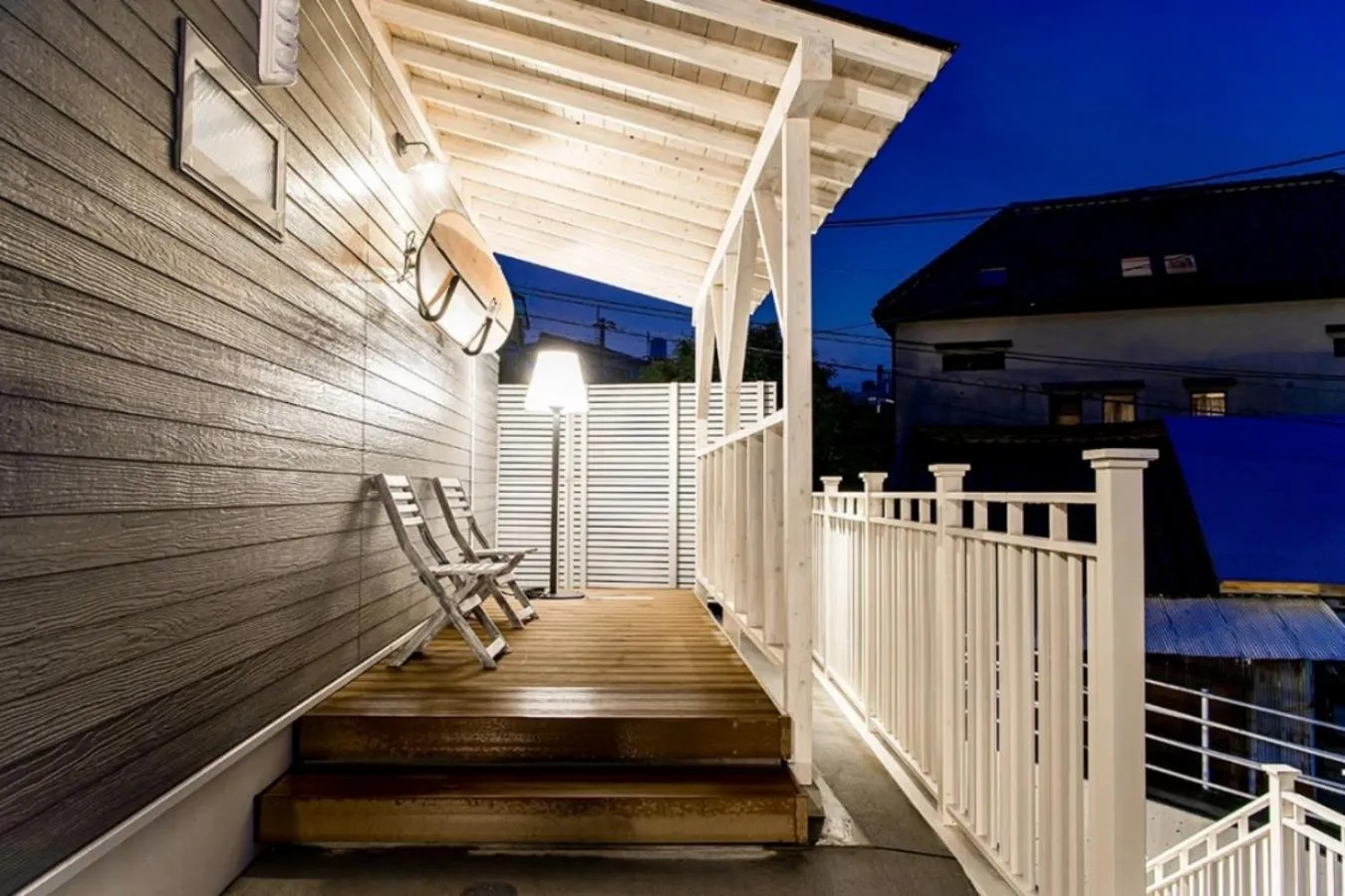 Balcony/Terrace in SGx 99 Stay Sasebo