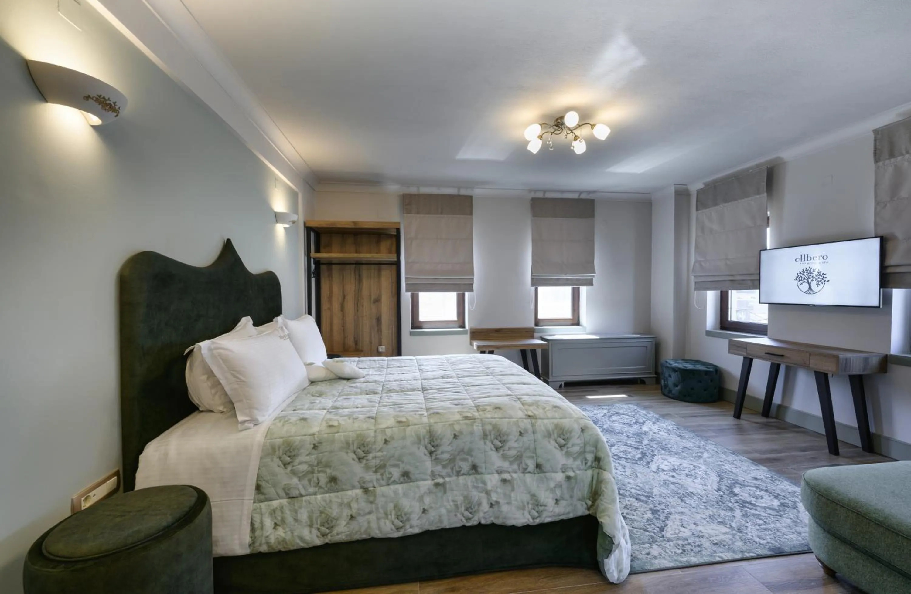 Bedroom in Álbero Hotel