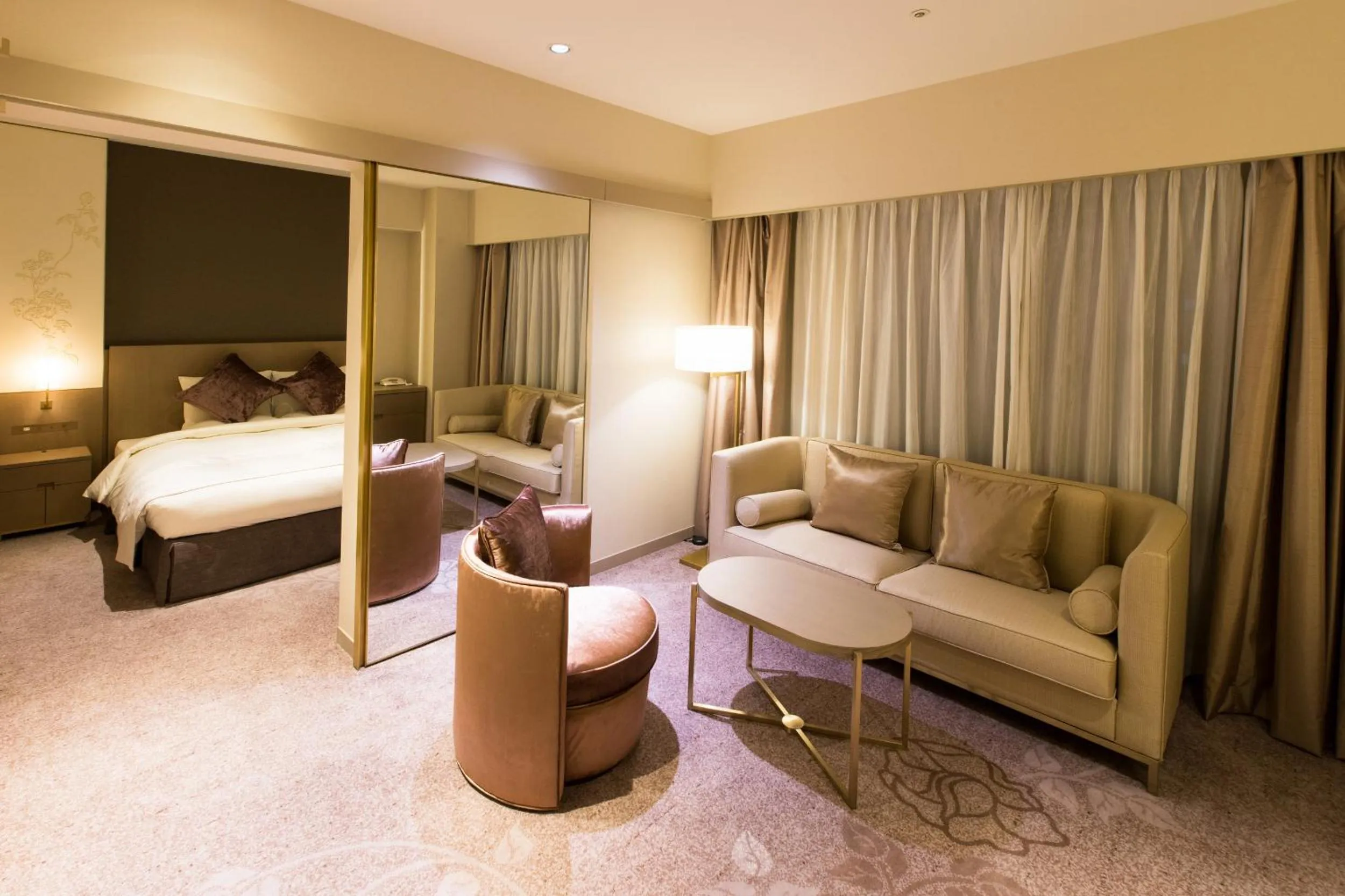 Bed in Hotel Nikko Tachikawa Tokyo