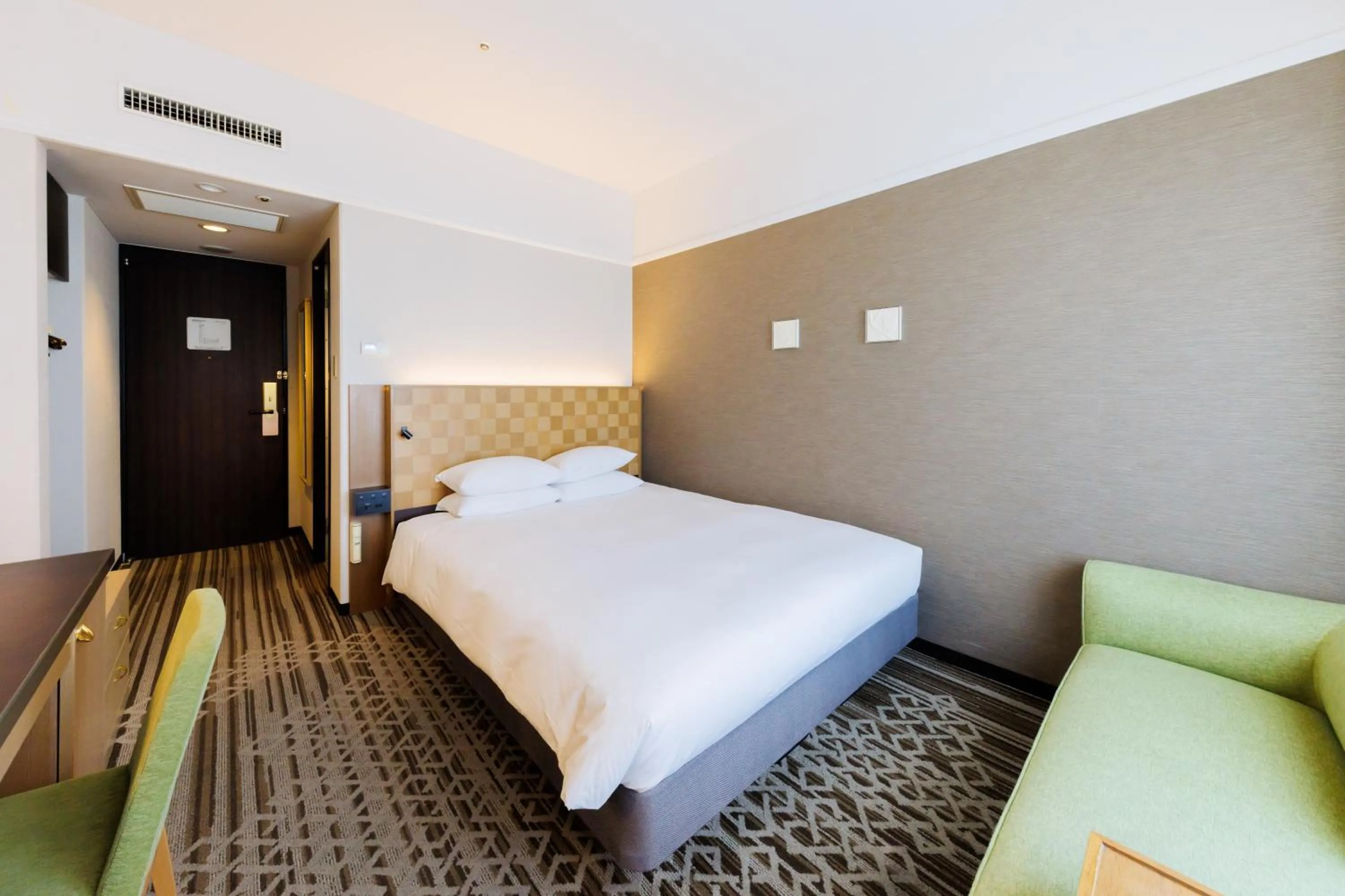 Bed in Hotel Nikko Tachikawa Tokyo