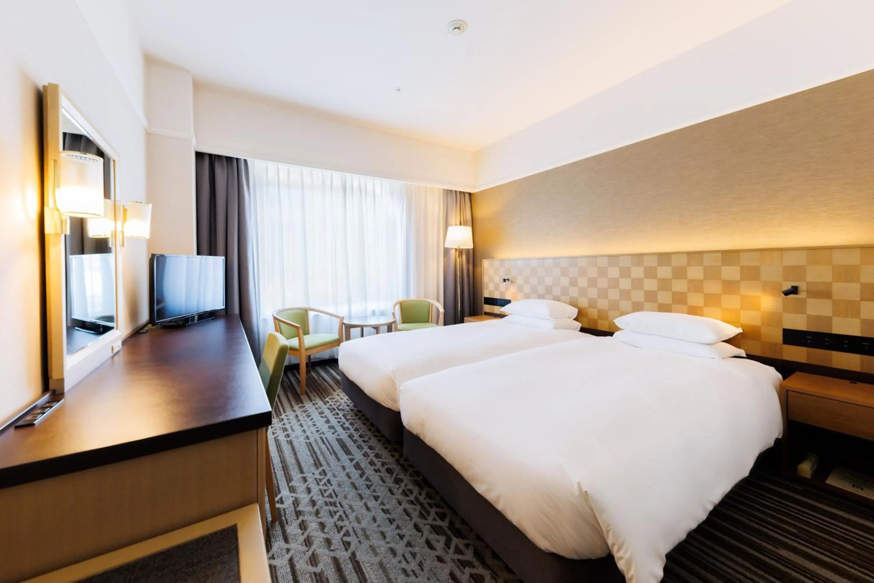 Bed in Hotel Nikko Tachikawa Tokyo