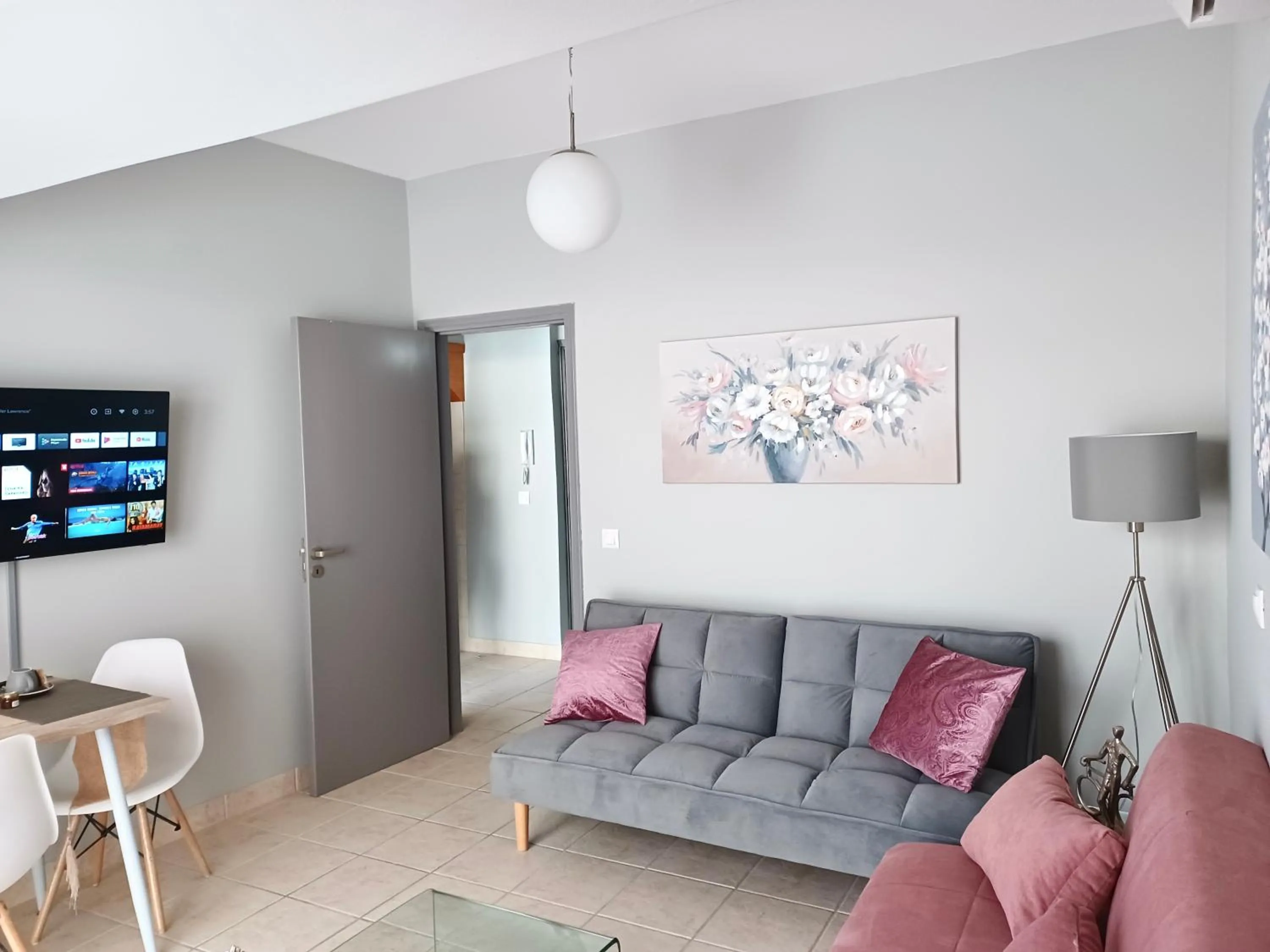 Living room in Melenia Suites