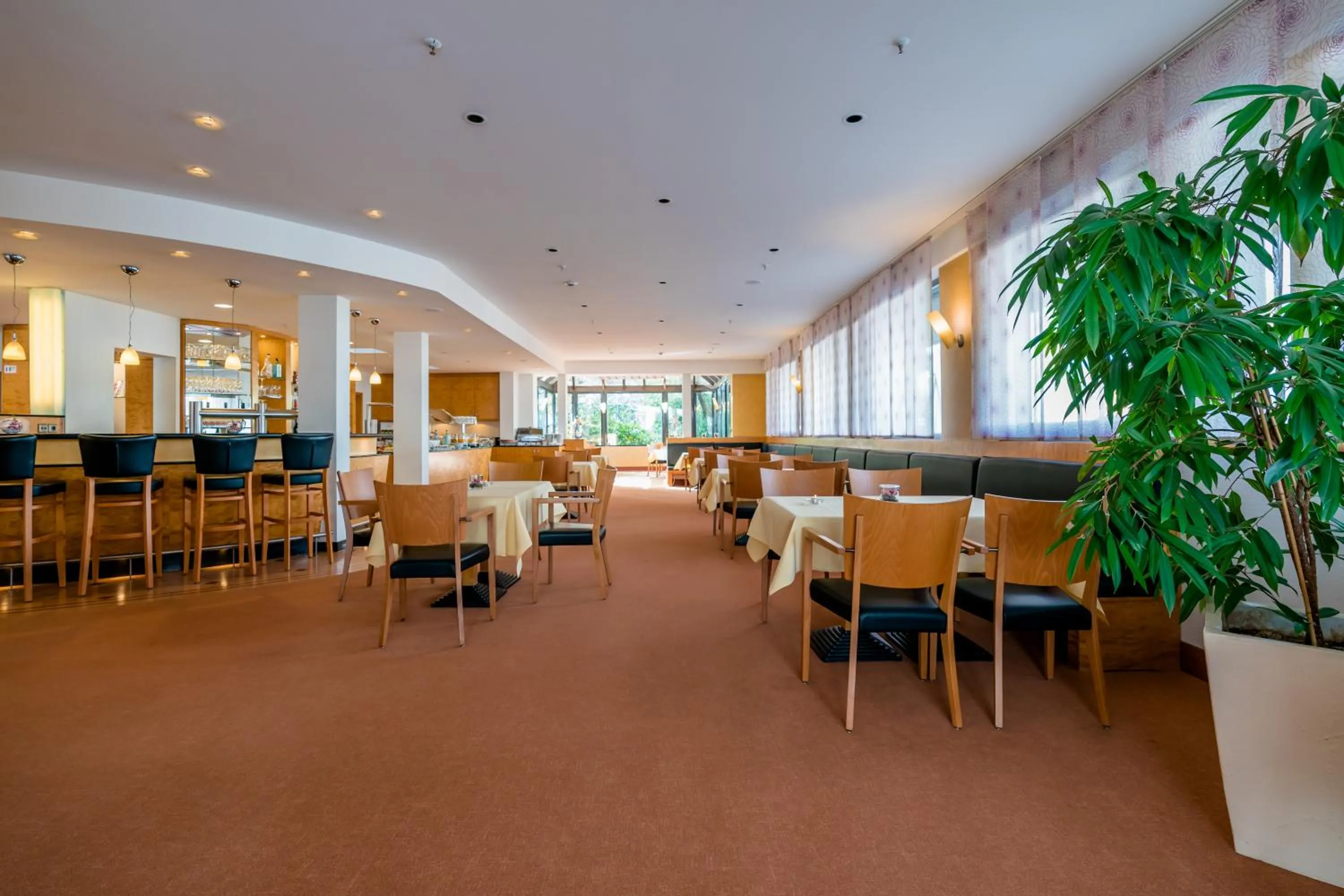 Restaurant/places to eat in Schlosspark Hotel