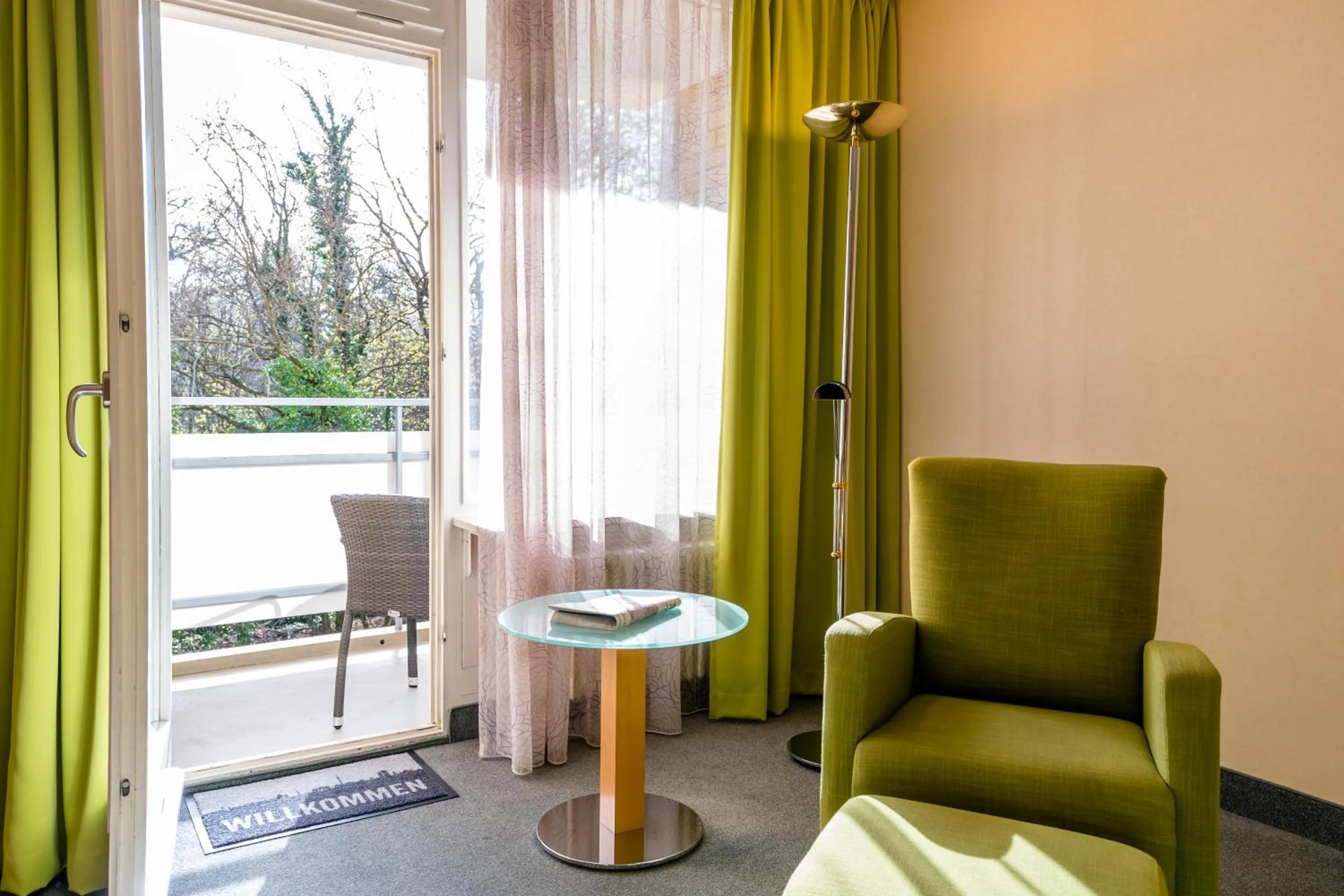 Seating area in Schlosspark Hotel