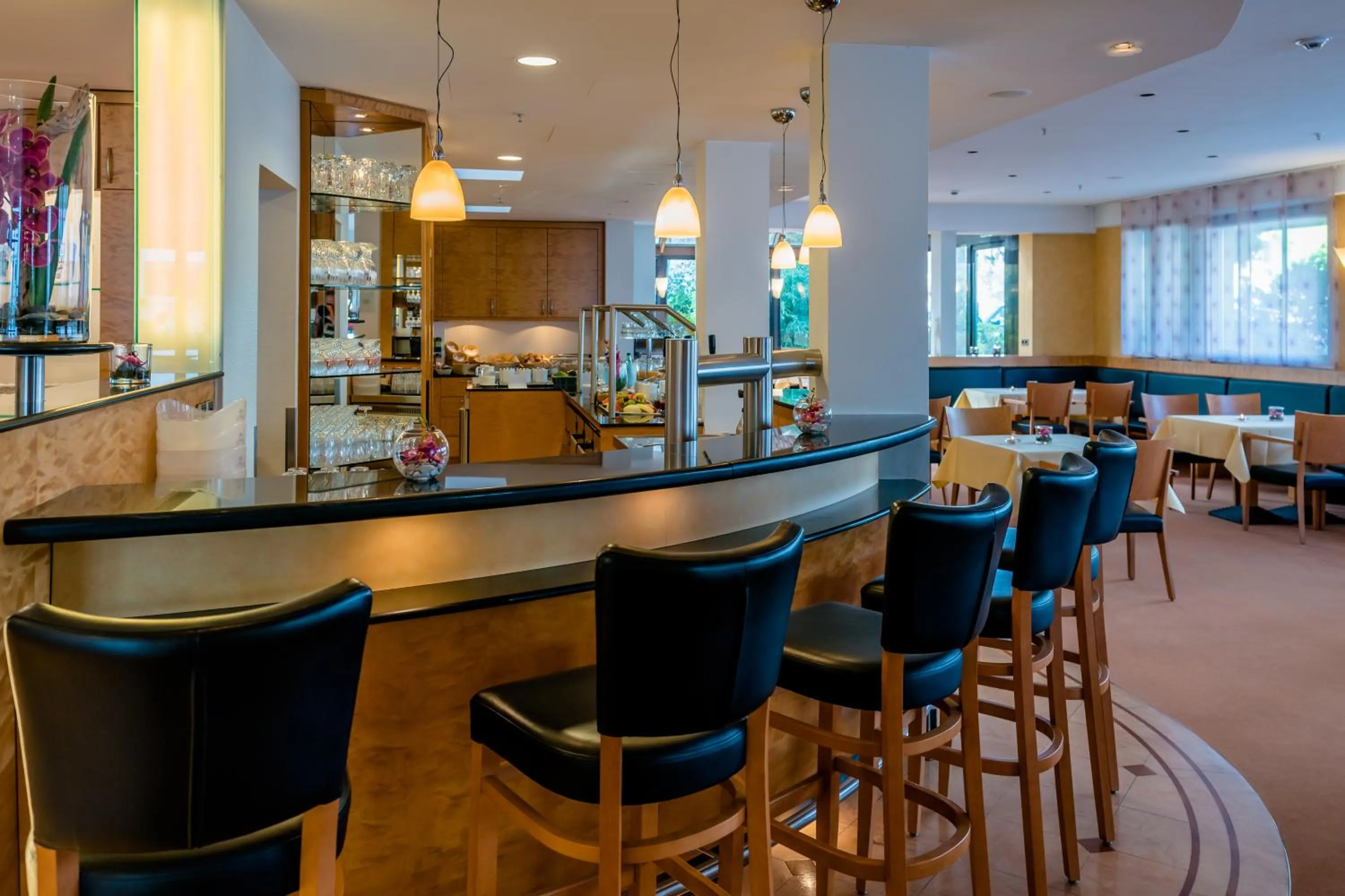 Lounge or bar in Schlosspark Hotel