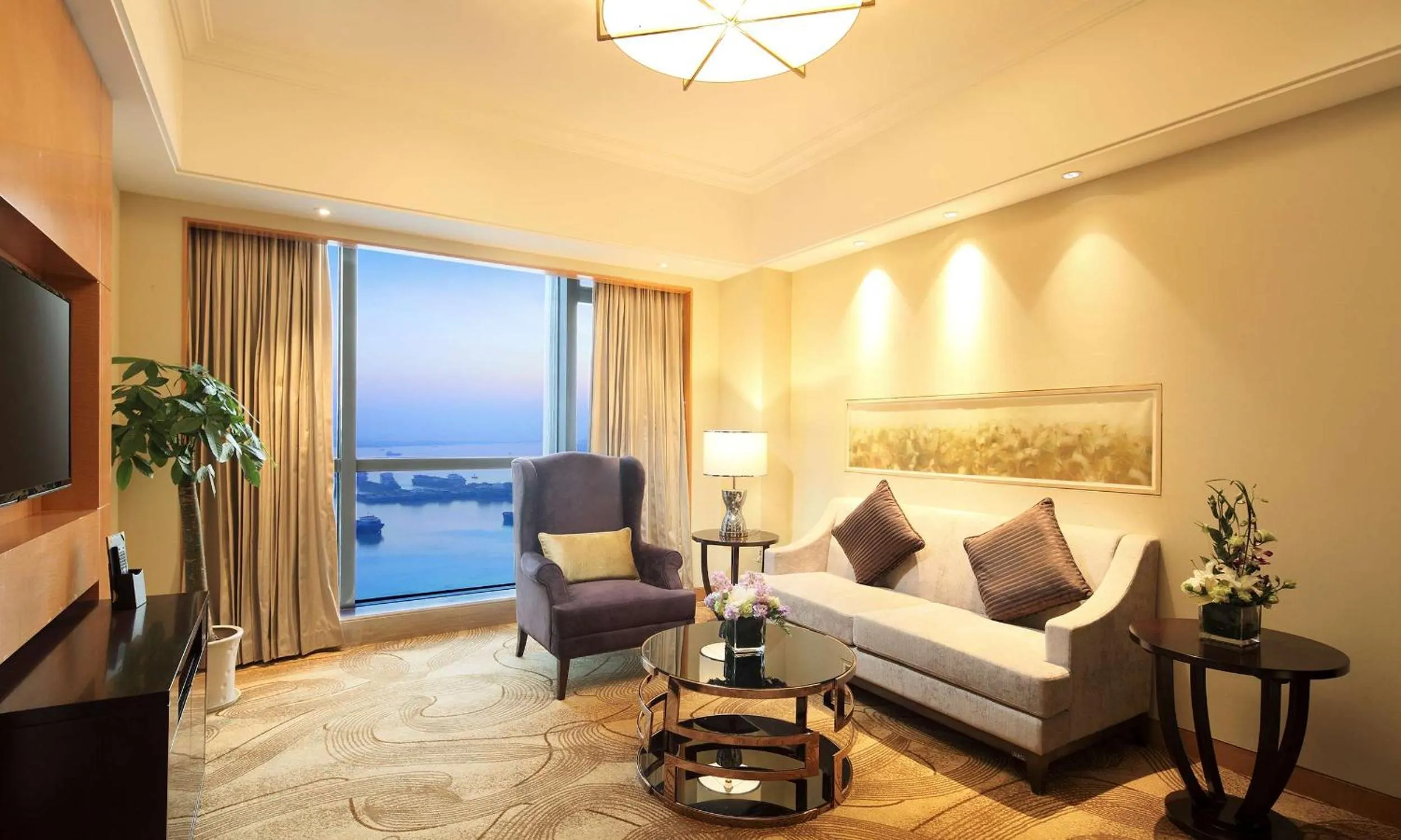Living room in DoubleTree by Hilton Wuhu