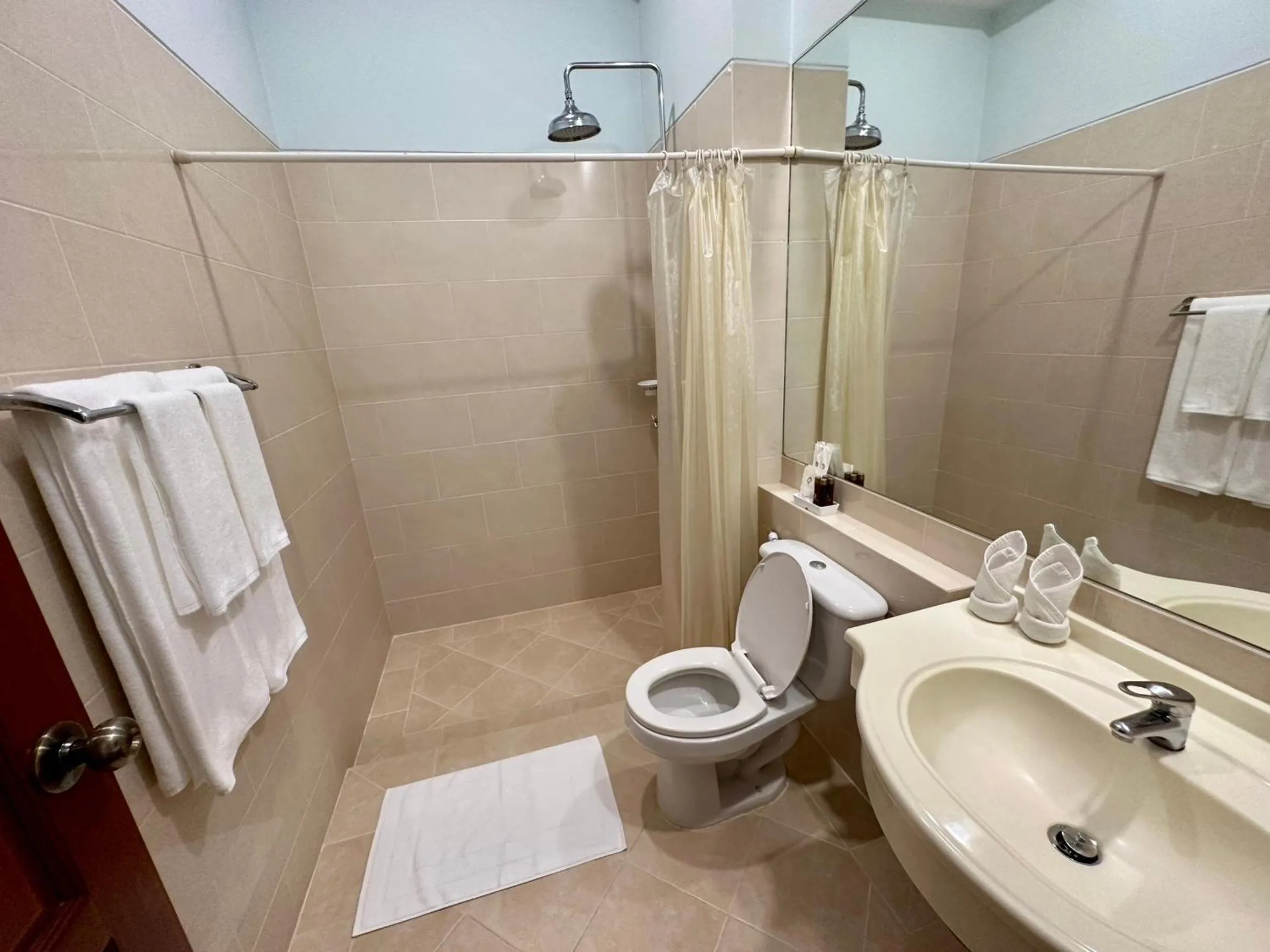 Bathroom in Calypzo Bangkok