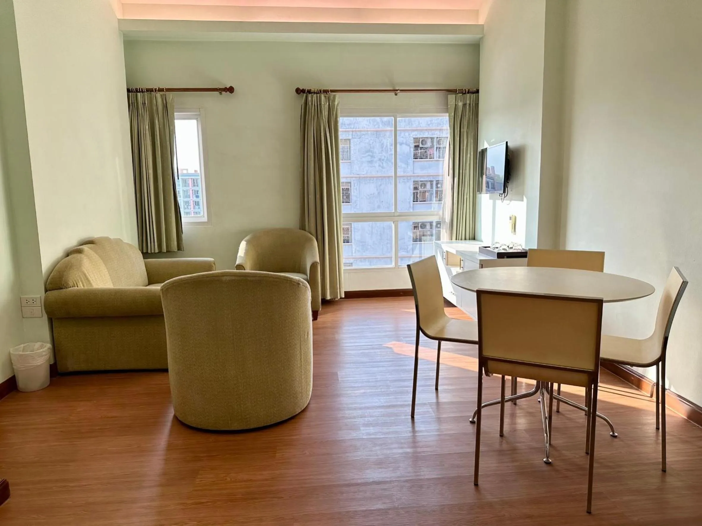 Living room in Calypzo Bangkok