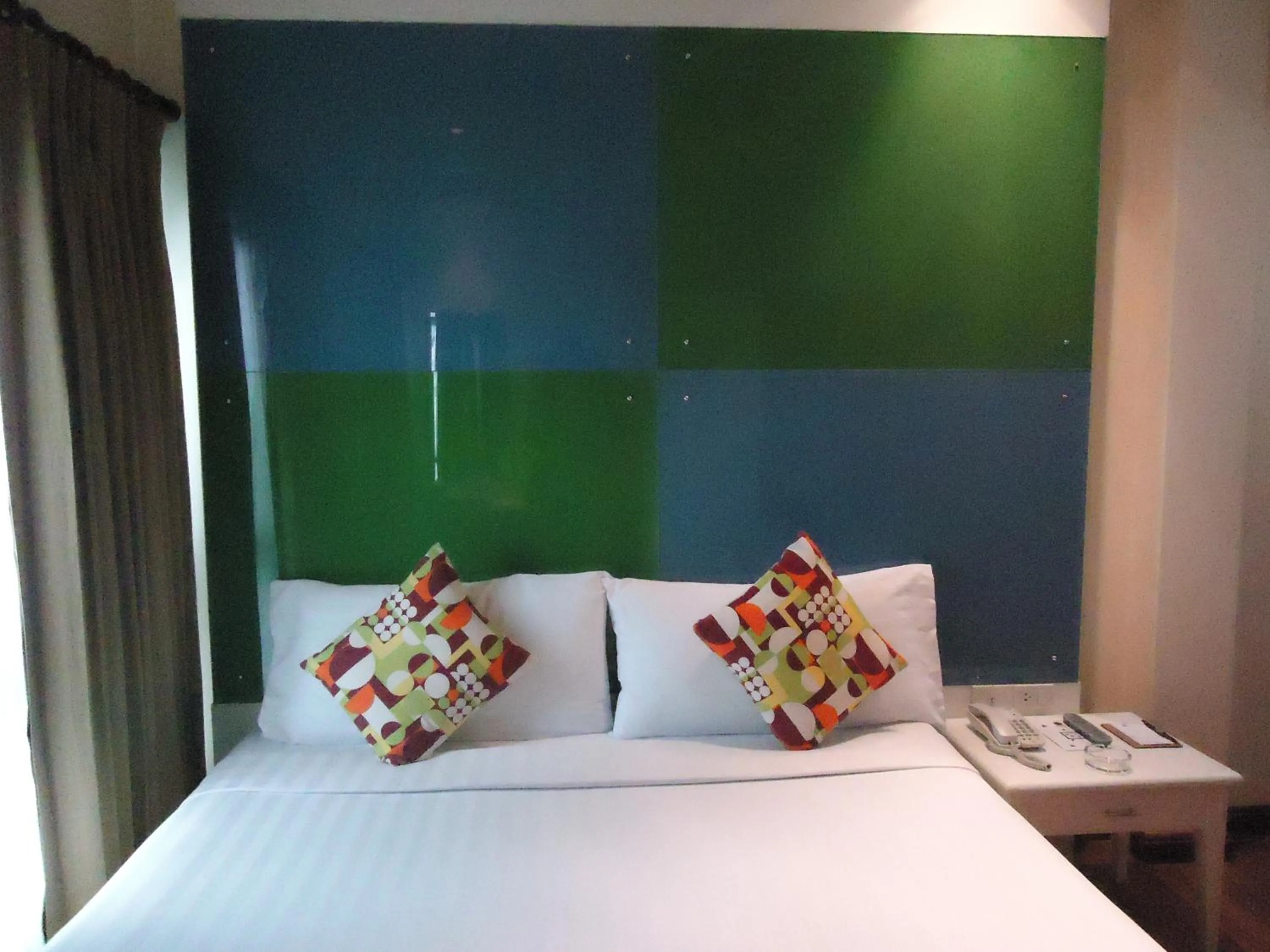 Bedroom, Bed in Calypzo Bangkok
