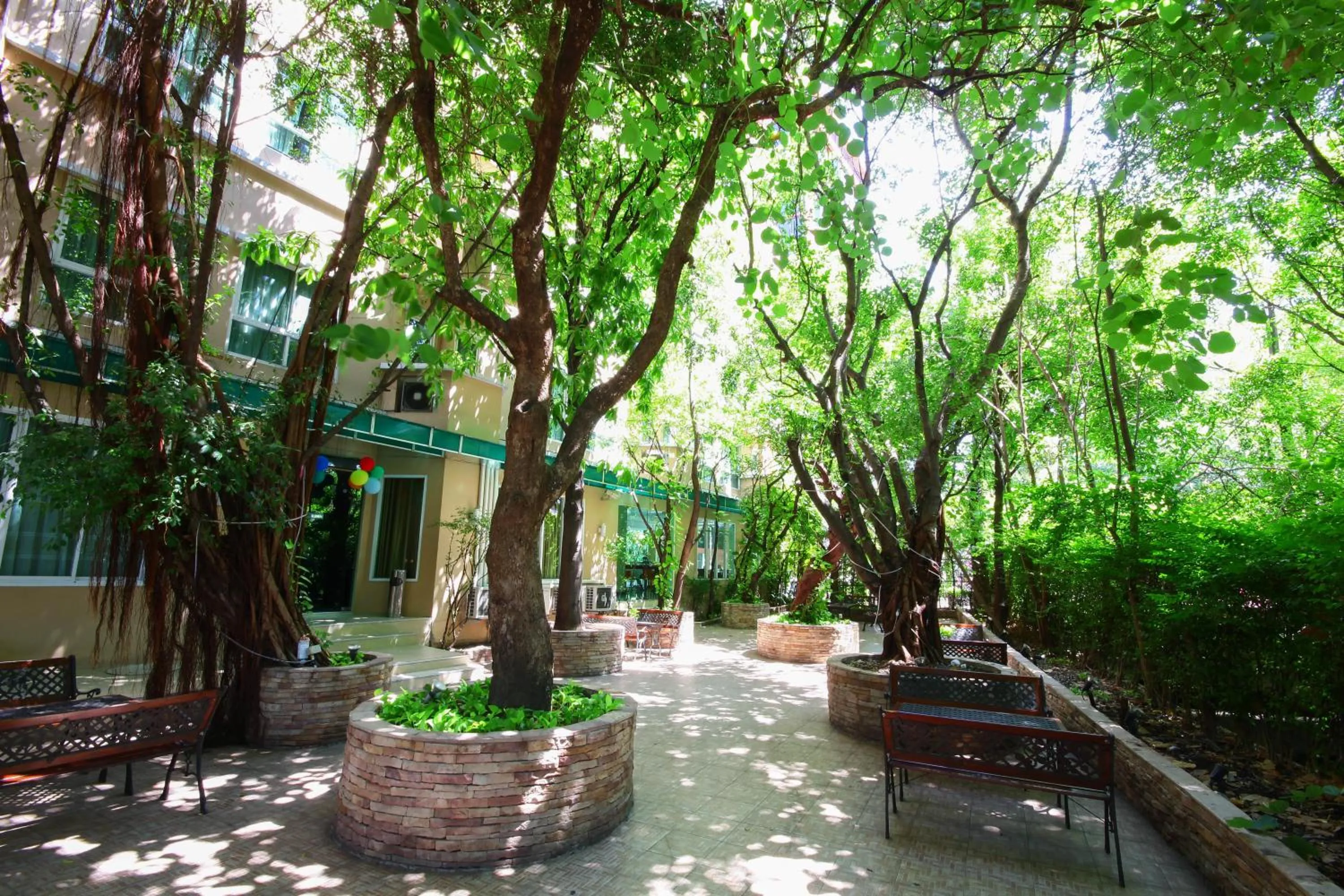 Patio in Calypzo Bangkok