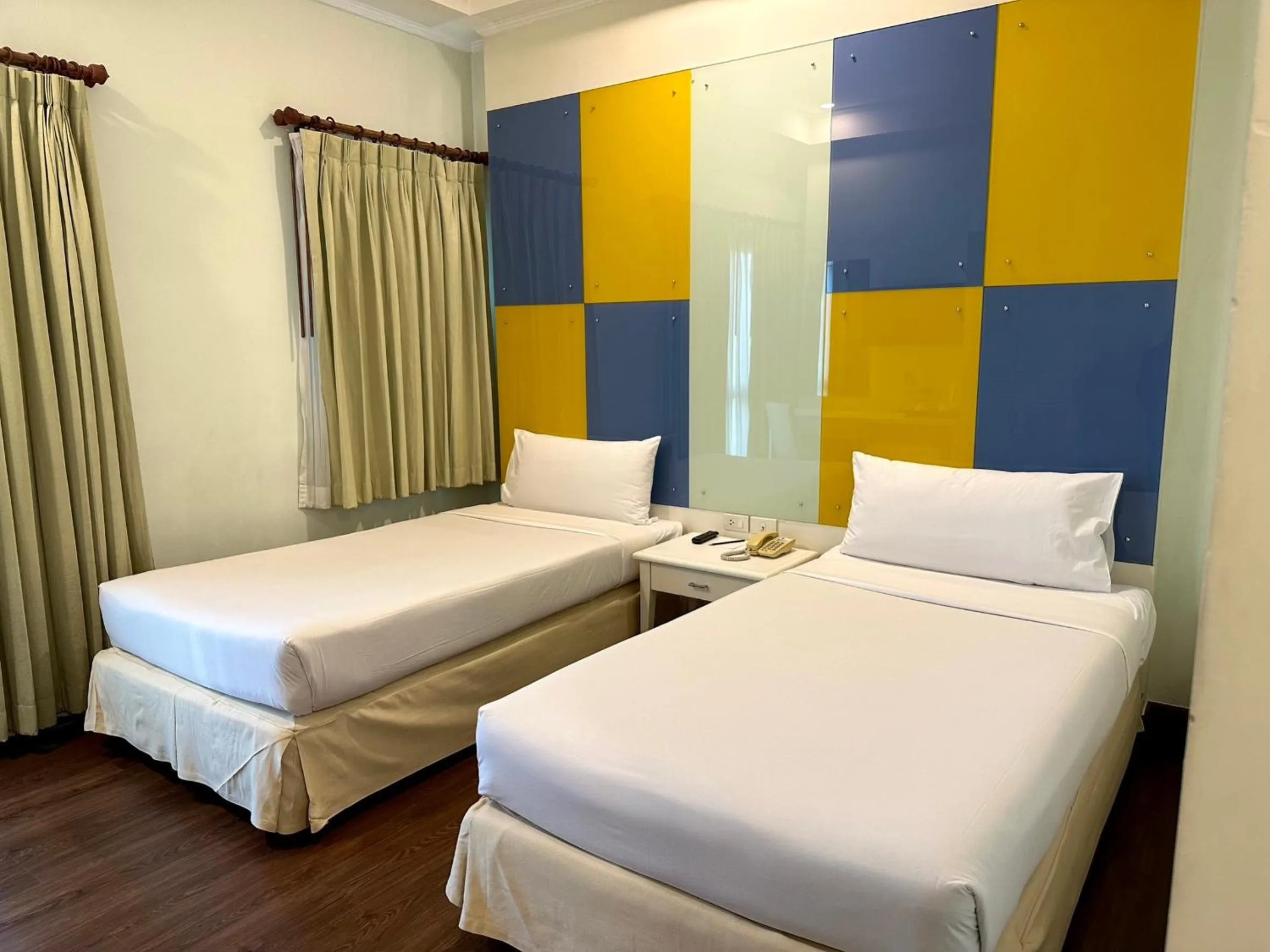 Bedroom, Bed in Calypzo Bangkok