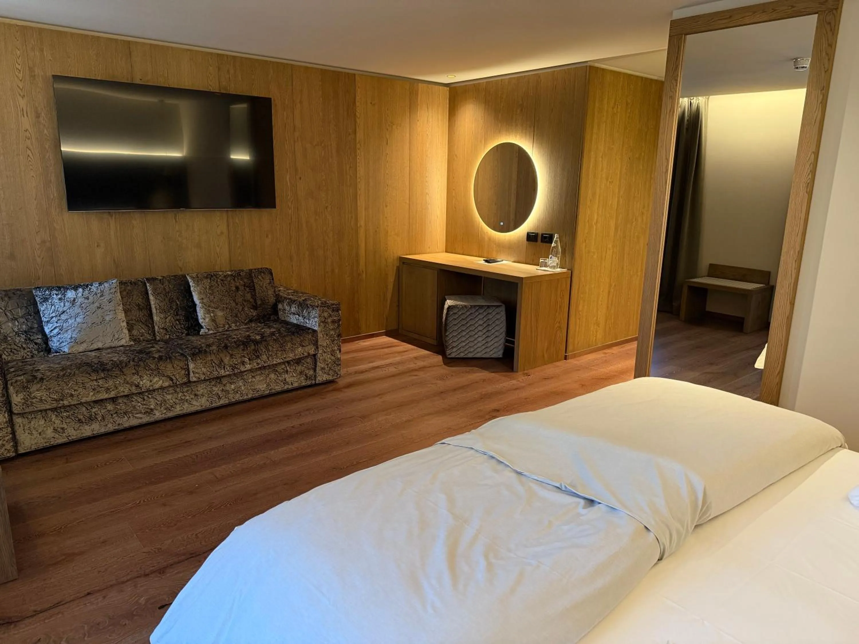 Bed in Hotel Lorenzetti