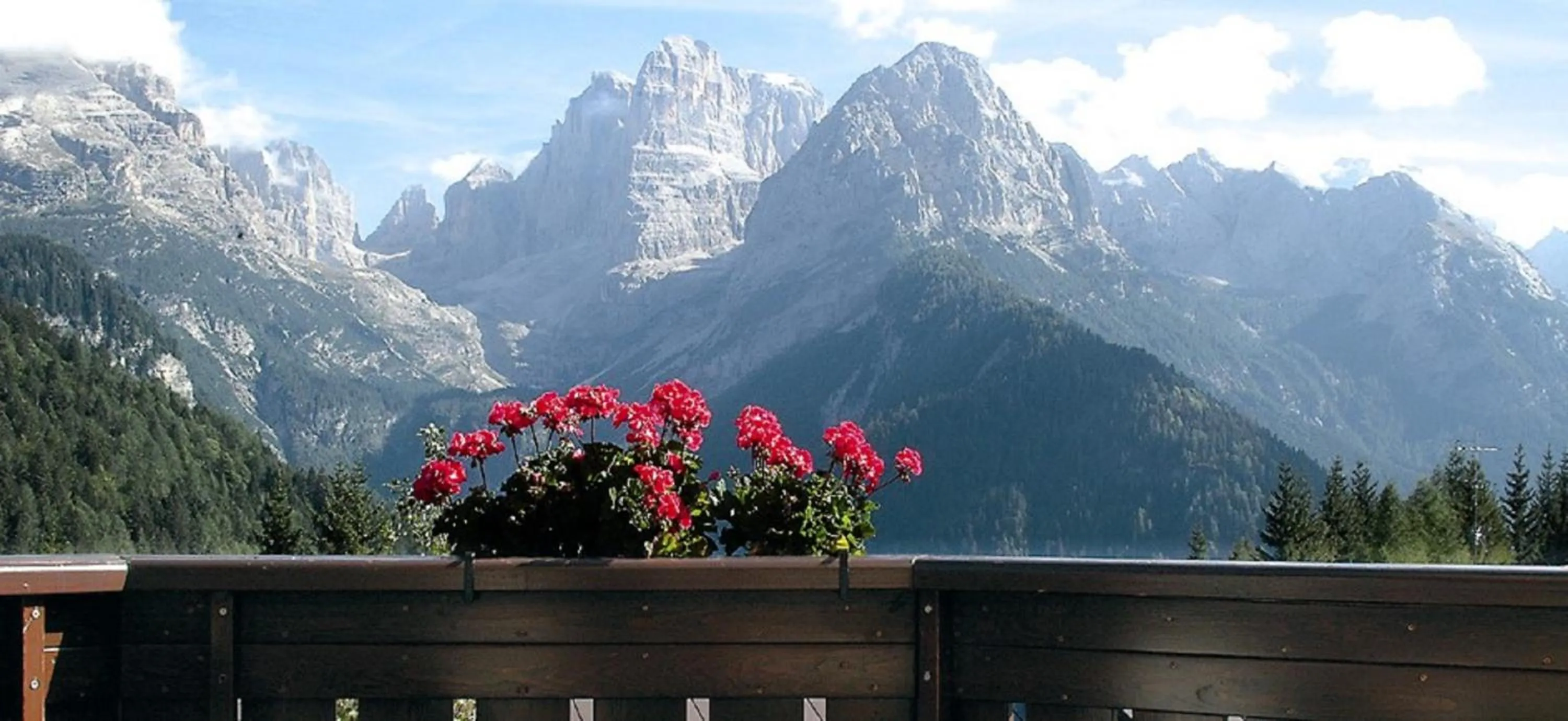 Mountain view in Hotel Lorenzetti