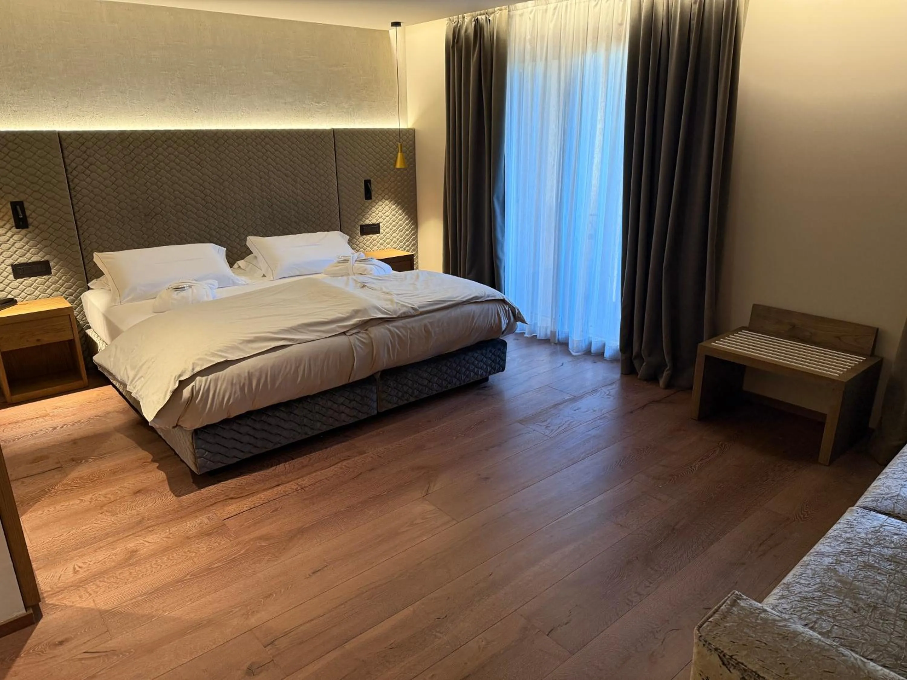 Bed in Hotel Lorenzetti