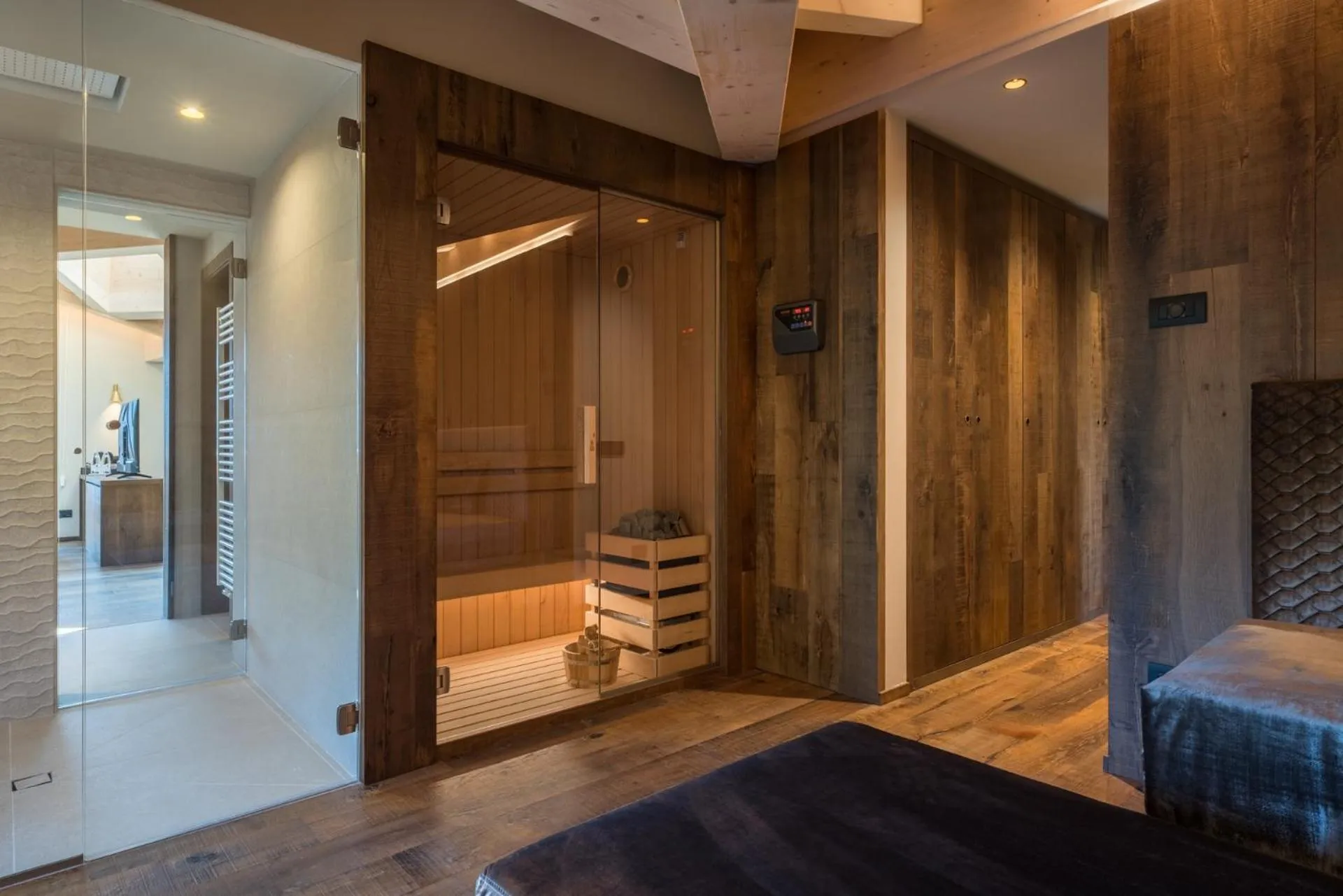 Bed in Hotel Lorenzetti