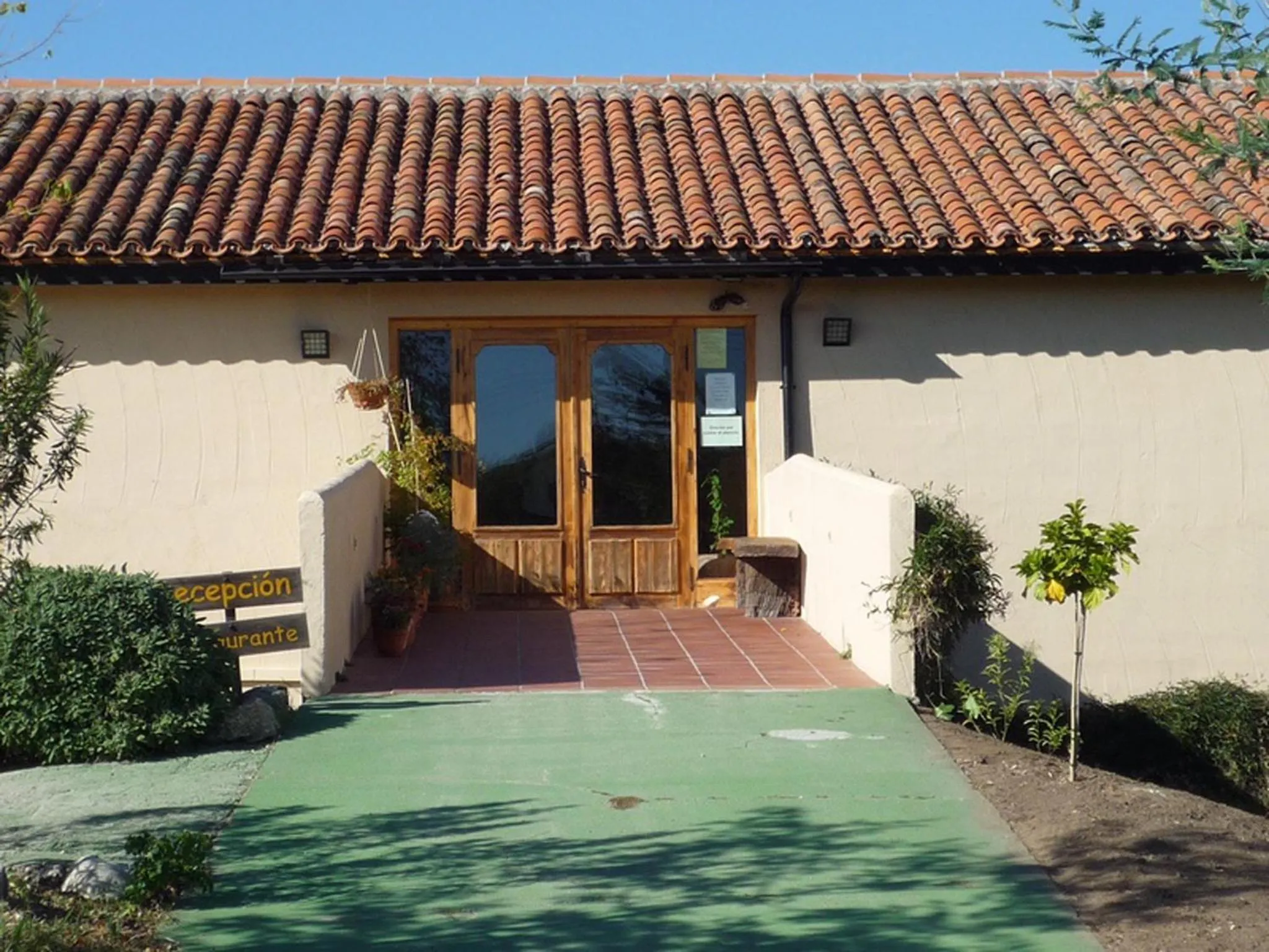 Lobby or reception in La Hospedería Del Silencio