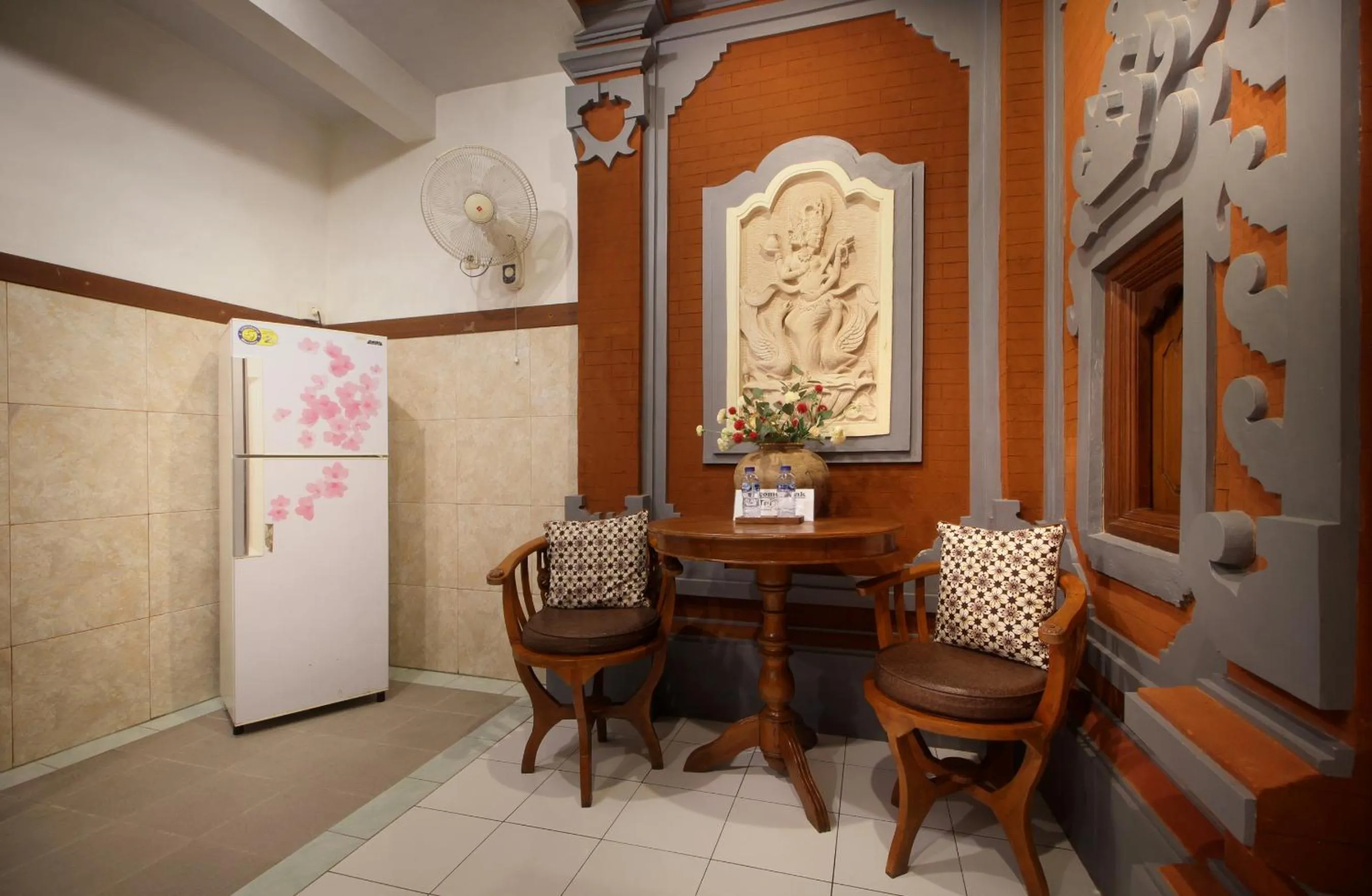 Seating area in Hotel Jati Sanur