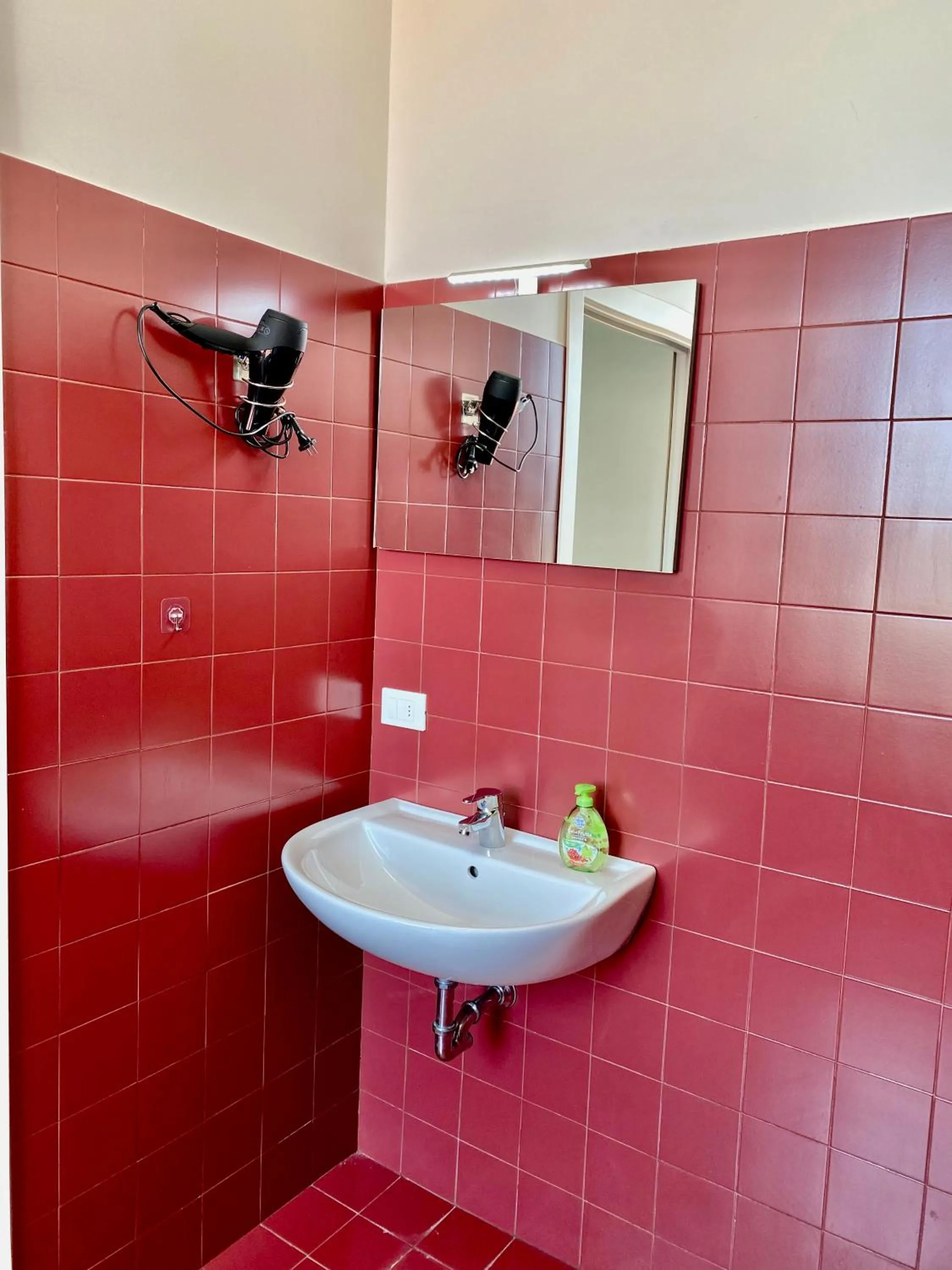 Bathroom in BRIBANO HOSTEL & bike sharing-workers and tourists hospitality
