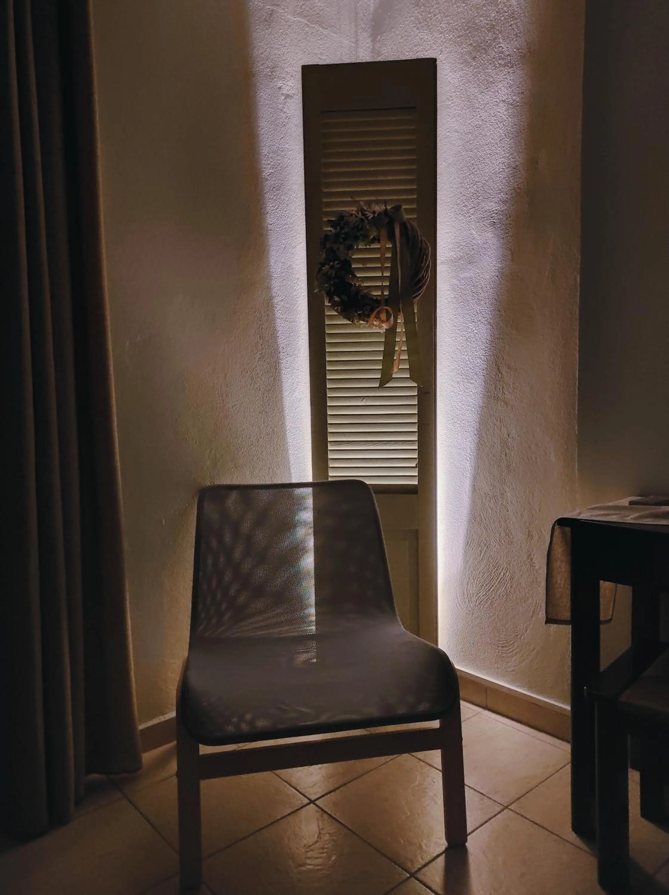 Seating area in Niki Apartments