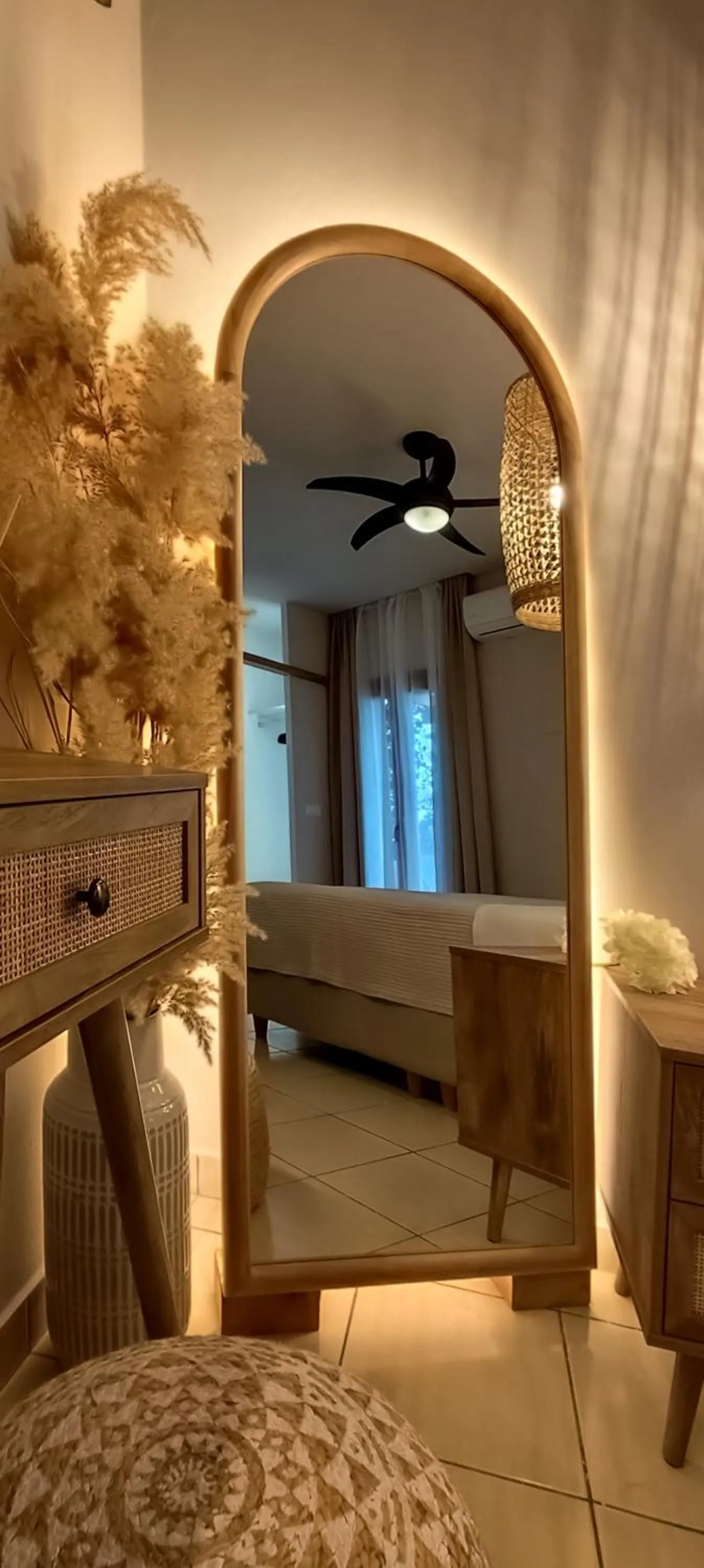 Bed in Niki Apartments