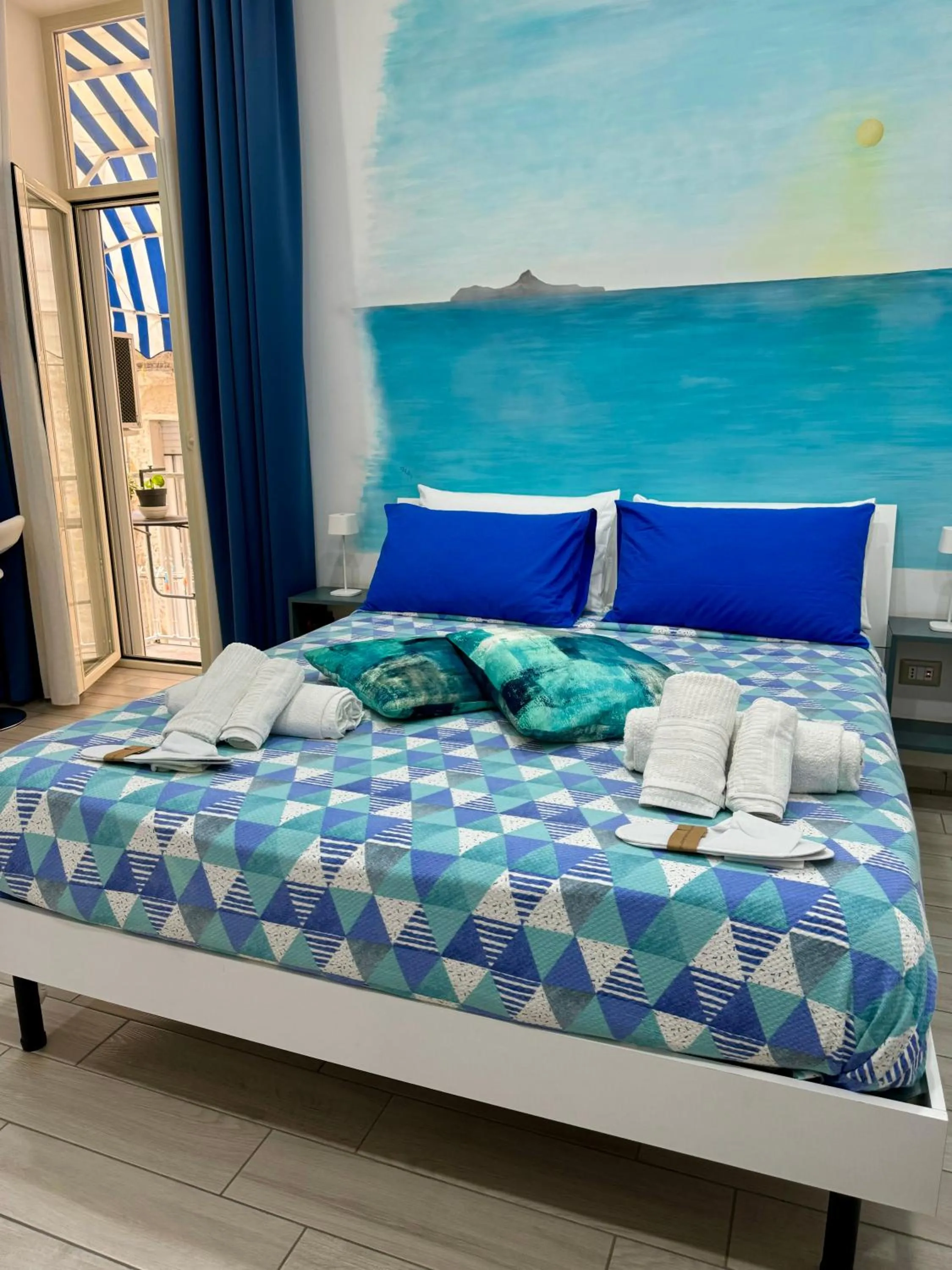 Bedroom, Bed in Napoli Museo bed and breakfast