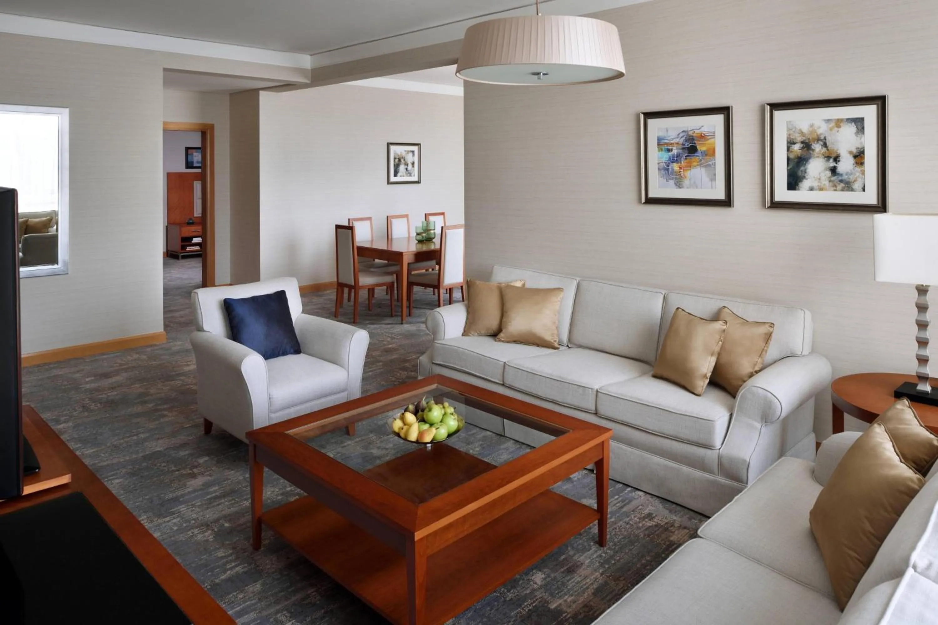 Living room in Courtyard By Marriott Kuwait City
