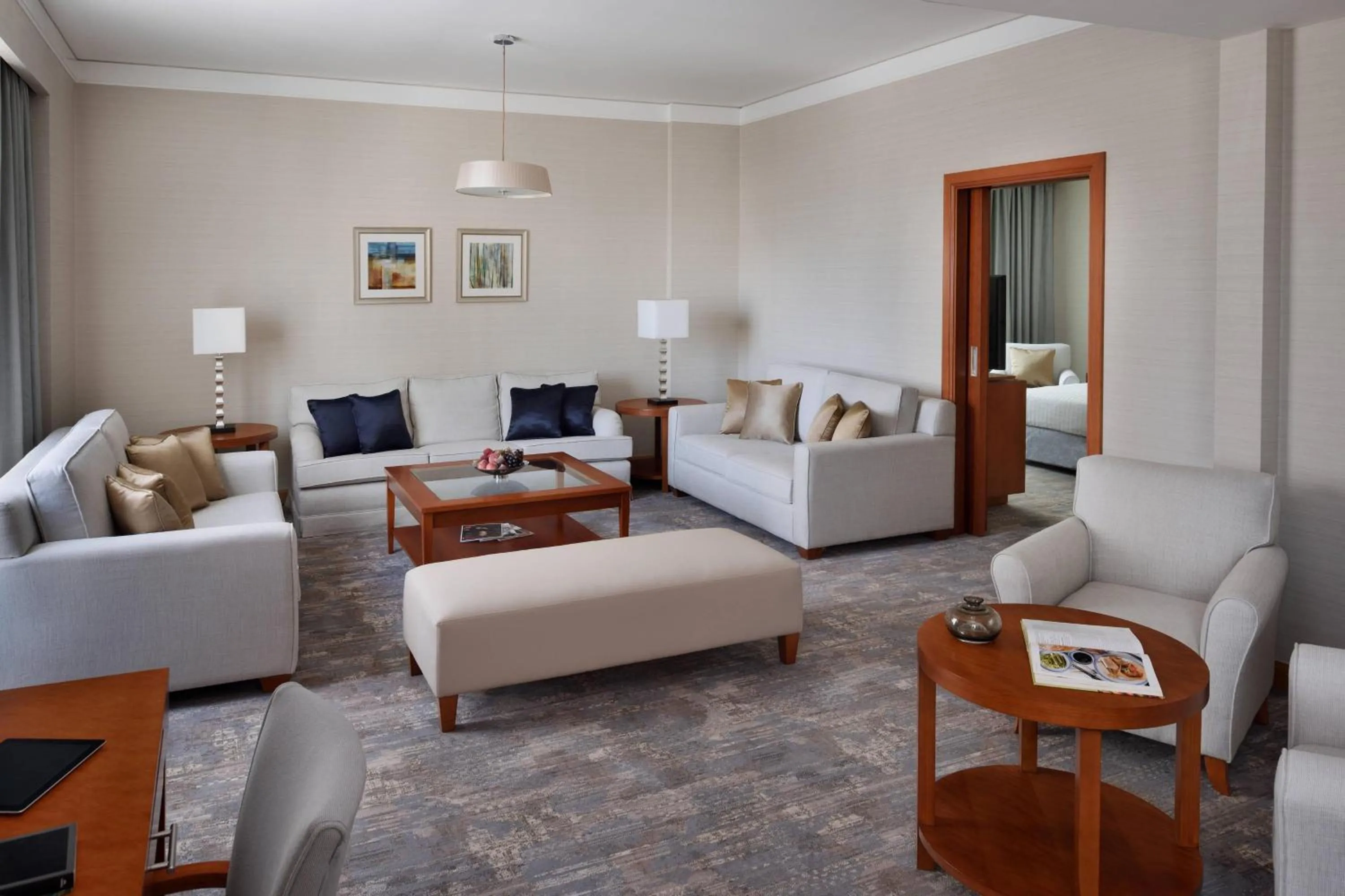Living room in Courtyard By Marriott Kuwait City
