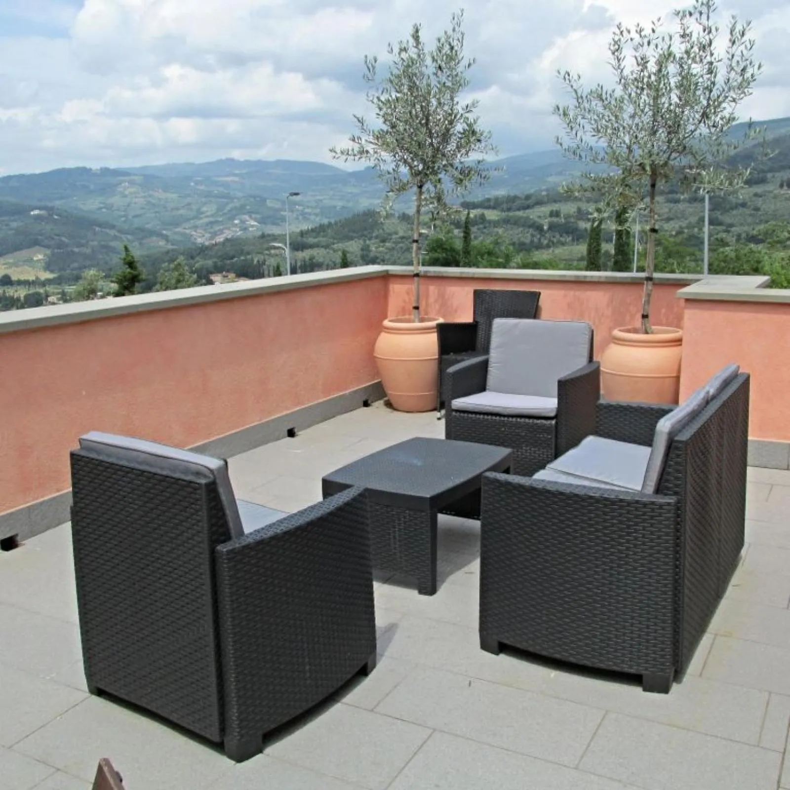 Balcony/Terrace in Residence Fiesole