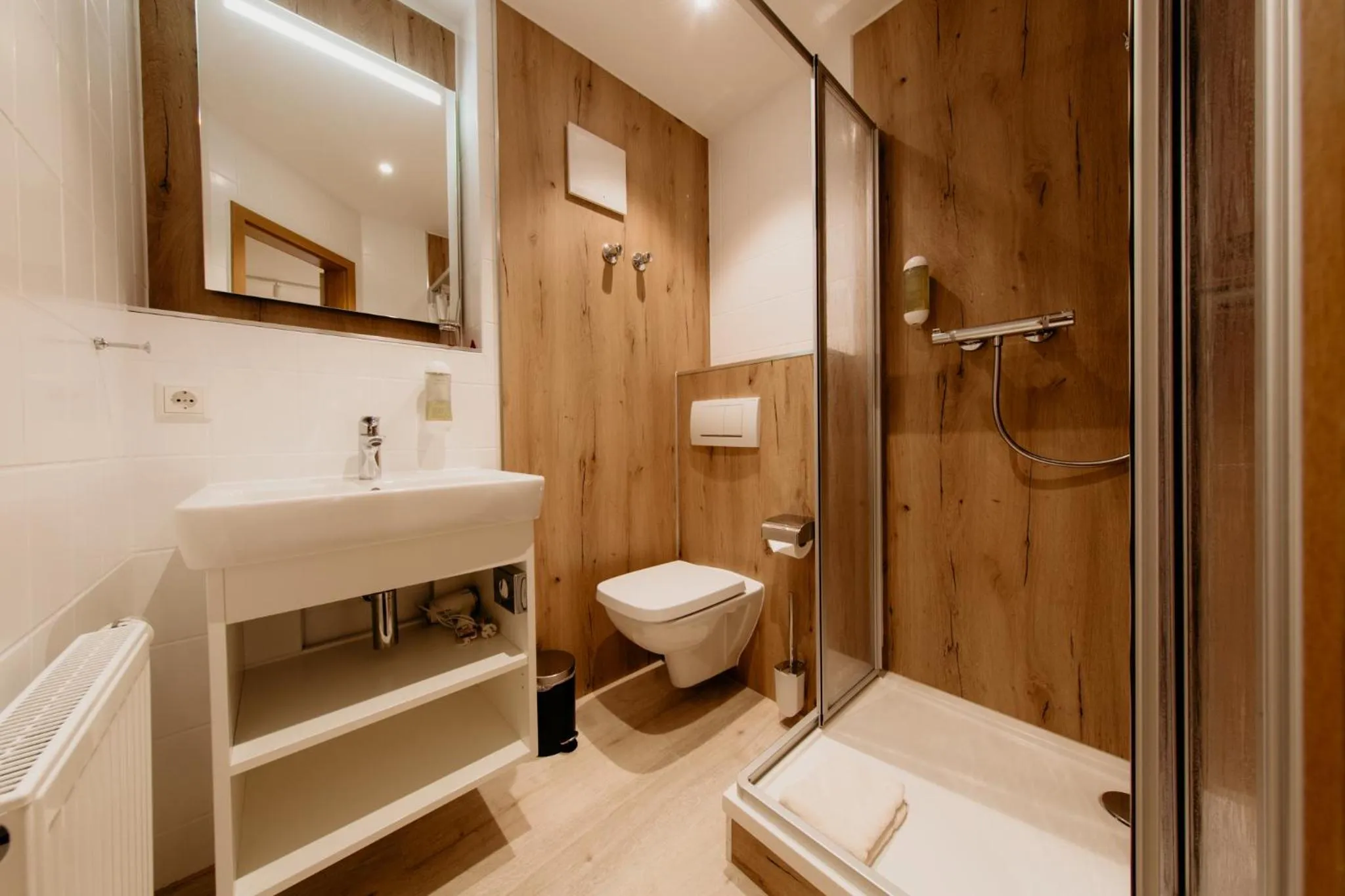 Bathroom in Bergpension Laasen Perle Rathen