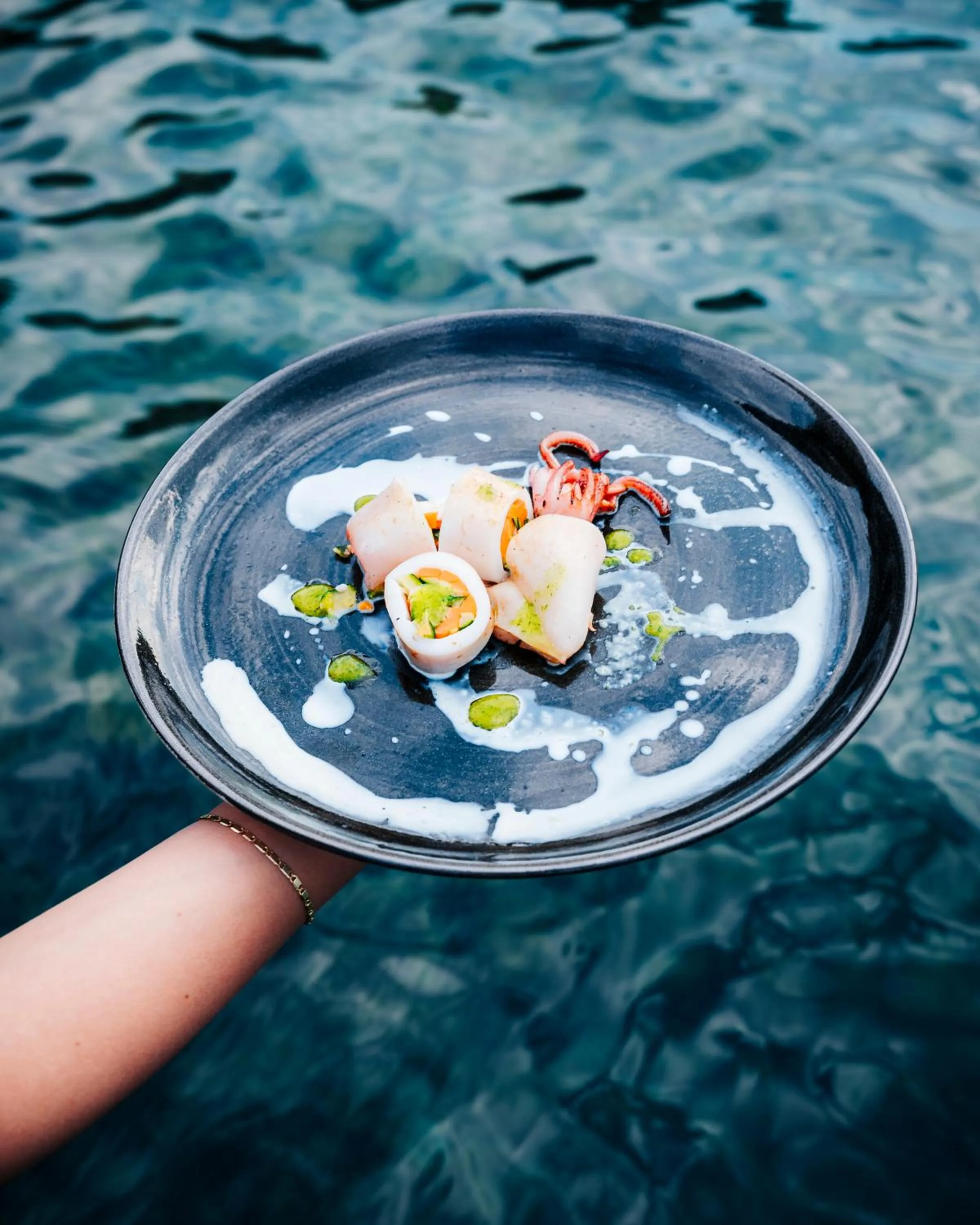 Restaurant/places to eat in Ah Porticcioli Boutique Apartments