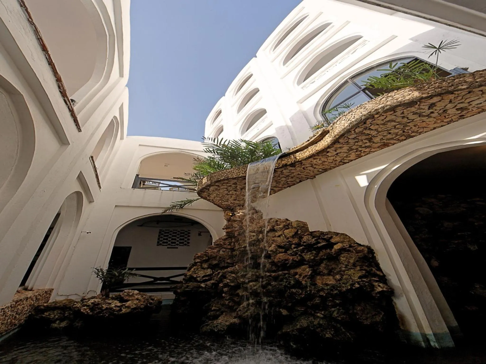 Inner courtyard view in Kaskazi Beach Resort
