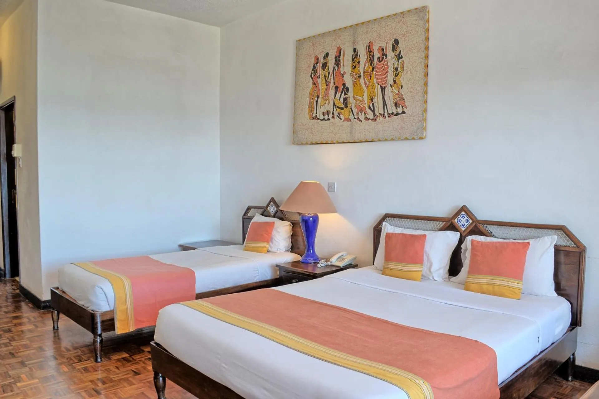 Bed in Kaskazi Beach Resort