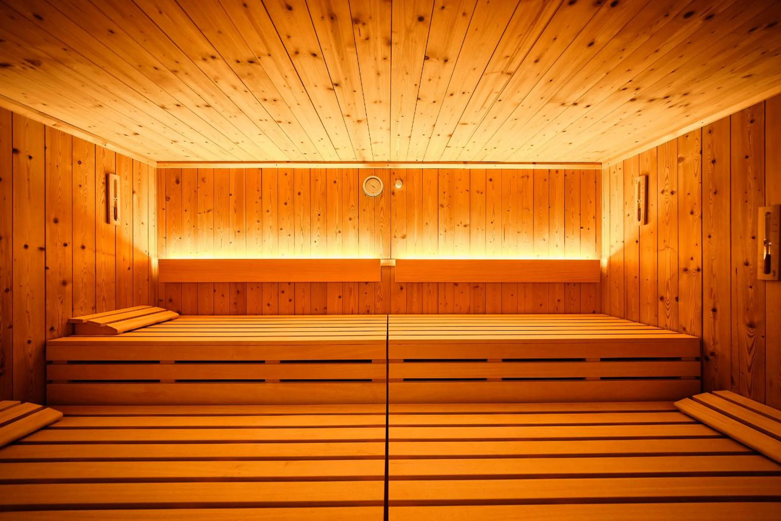 Sauna in Strandhotel Seehof