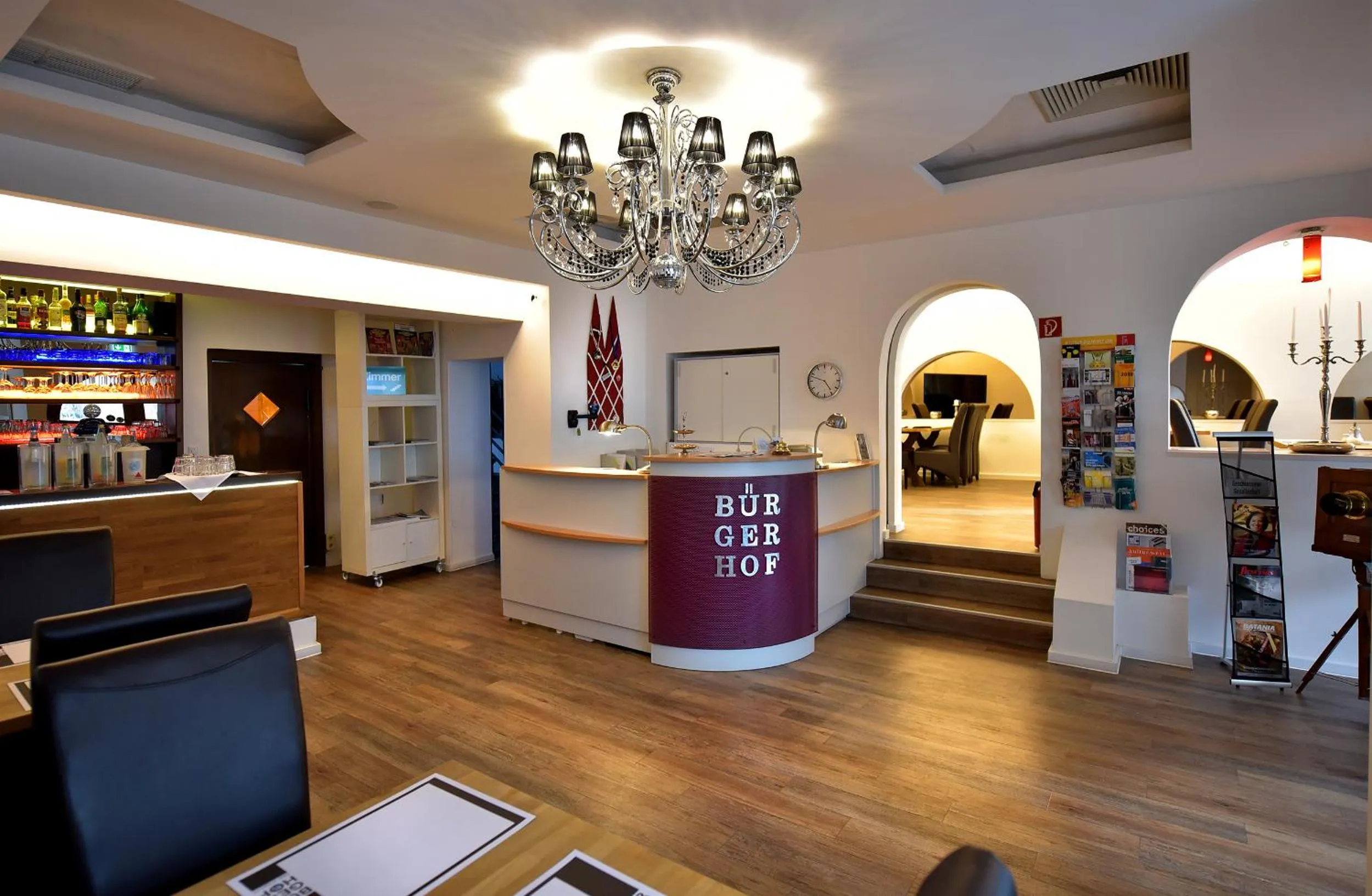 Lobby or reception in Hotel Bürgerhof