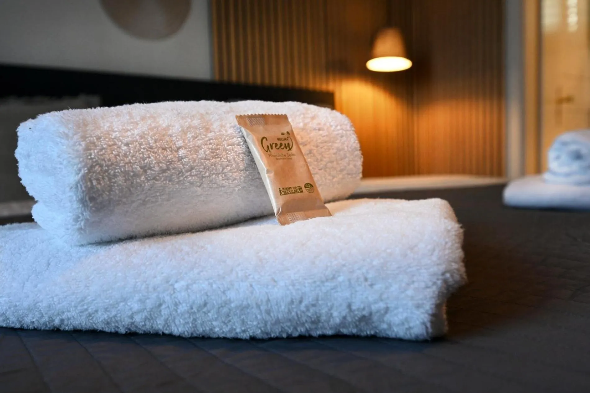 towels, Bed in Hotel Bürgerhof