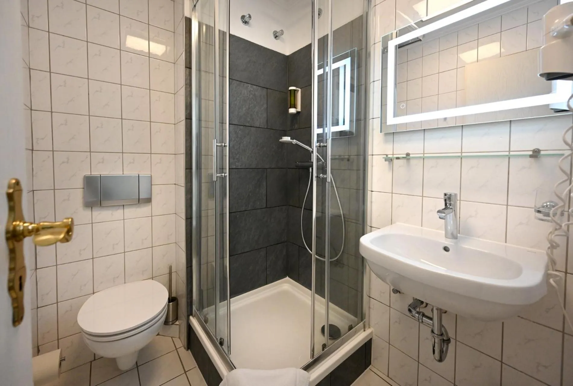 Bathroom in Hotel Bürgerhof