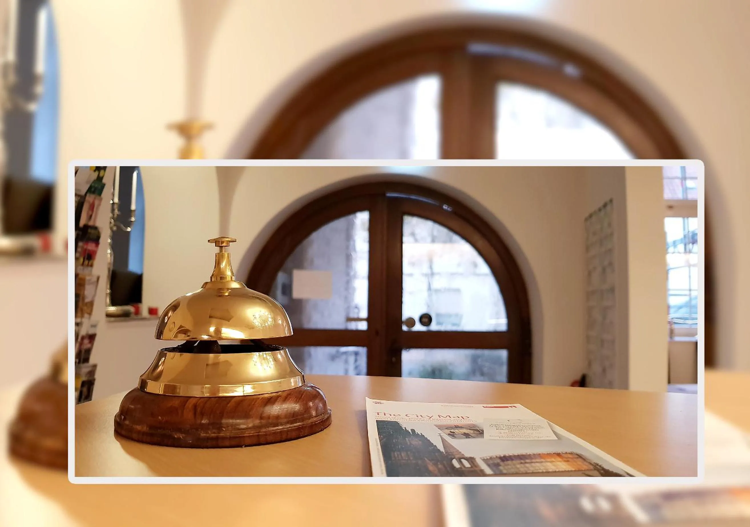 Lobby or reception in Hotel Bürgerhof