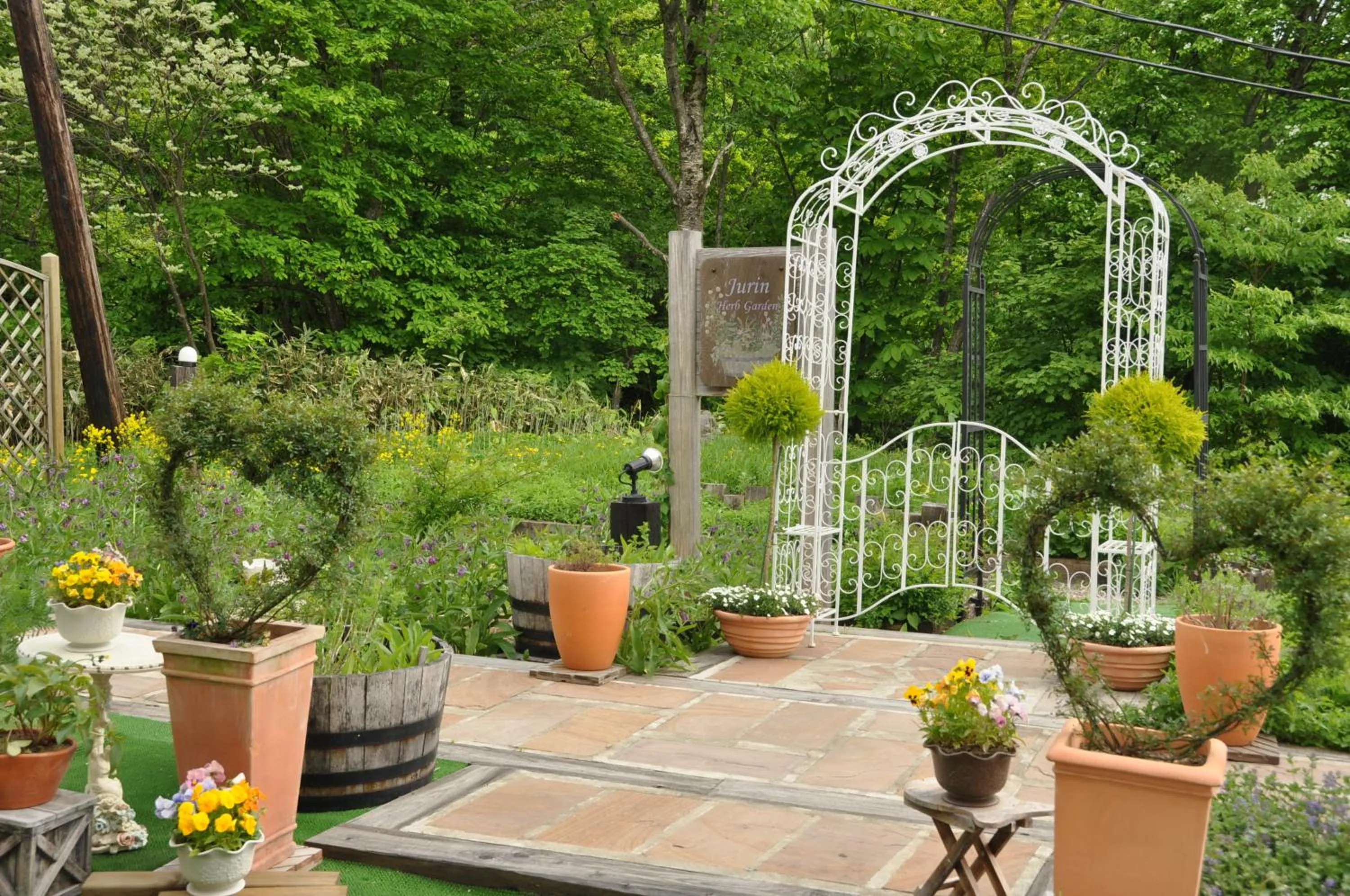 Garden in Takamiya Hotel Jurin