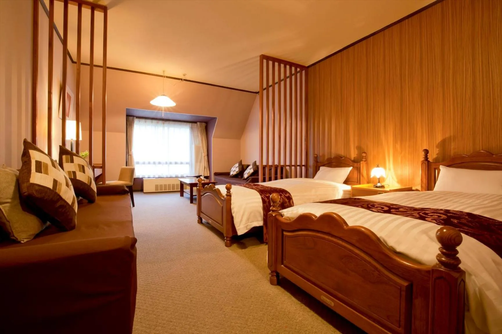 Bed in Takamiya Hotel Jurin