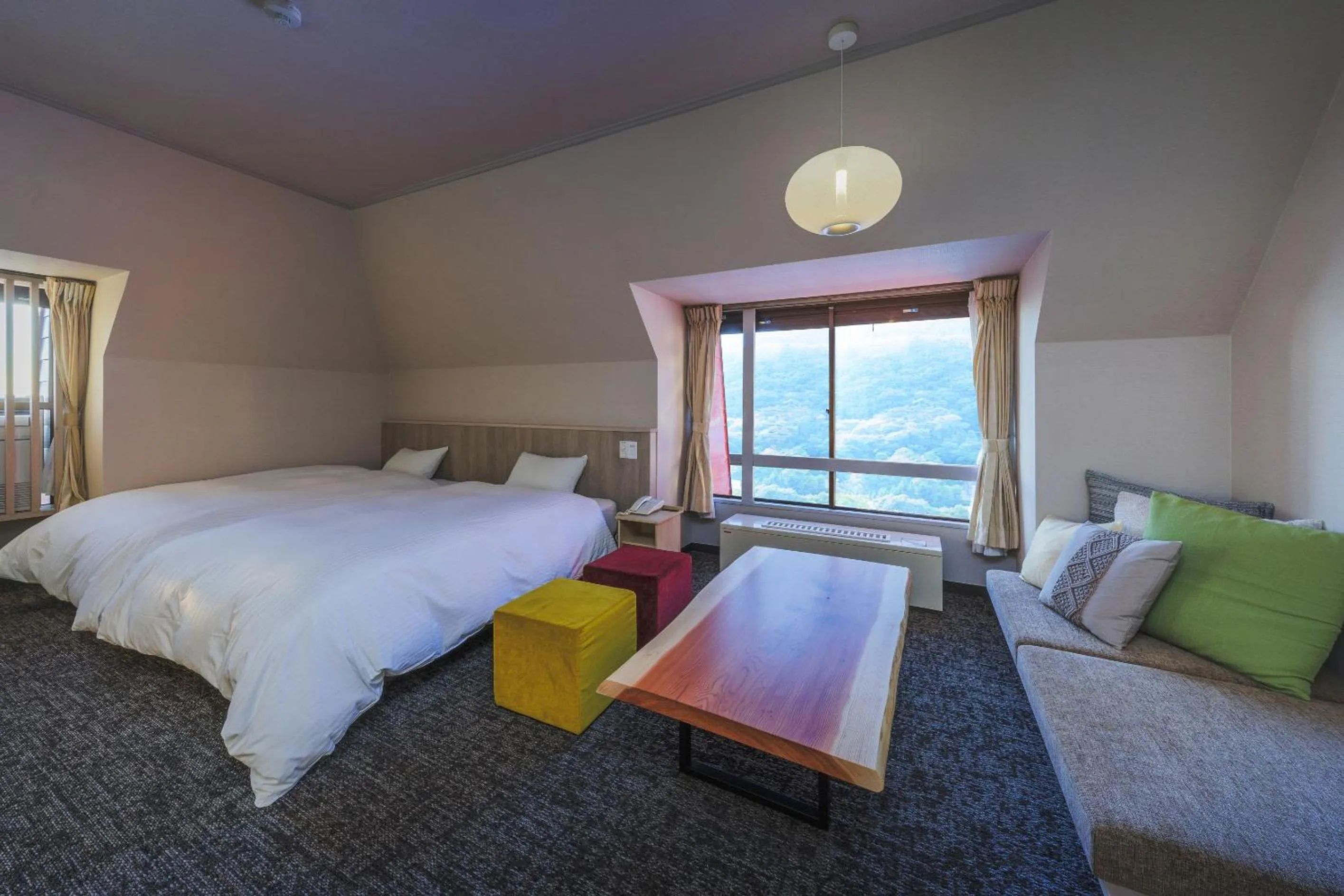 Bed in Takamiya Hotel Jurin