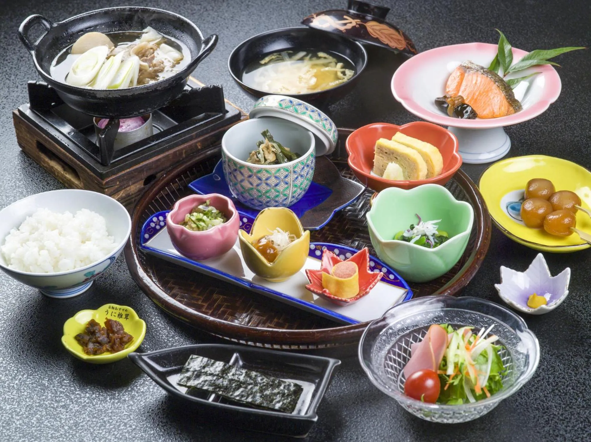 Breakfast in Takamiya Ryokan Miyamaso