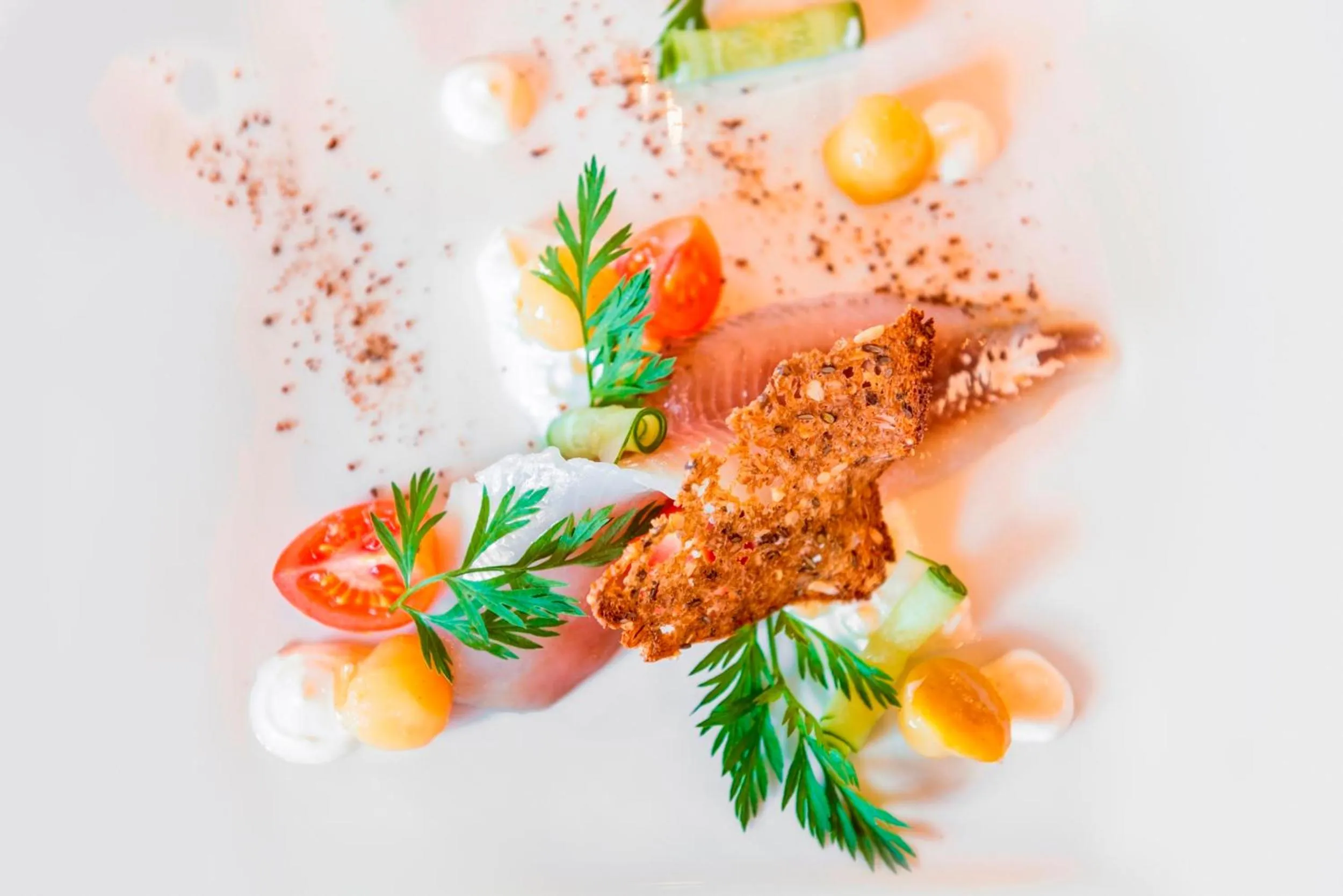 Food close-up in Parkhotel Wallgau 4 Sterne Superior Alpenjuwel mit Spa Genuss, Golf & Wellness in der Karwendel-Region Tradition trifft Eleganz im stilvollen Rückzugsort