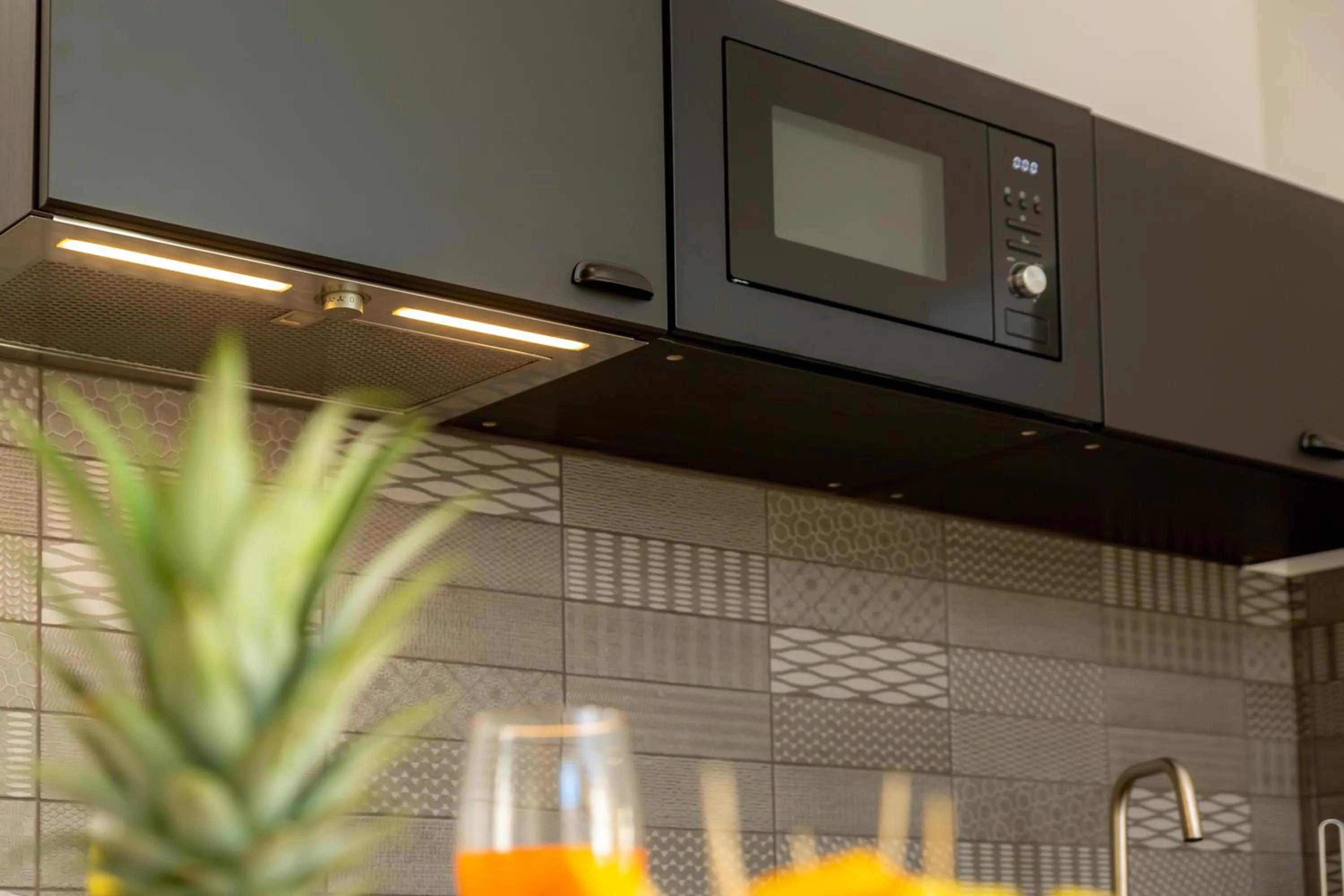 Kitchen or kitchenette in Provence Au Coeur Appart Hotels