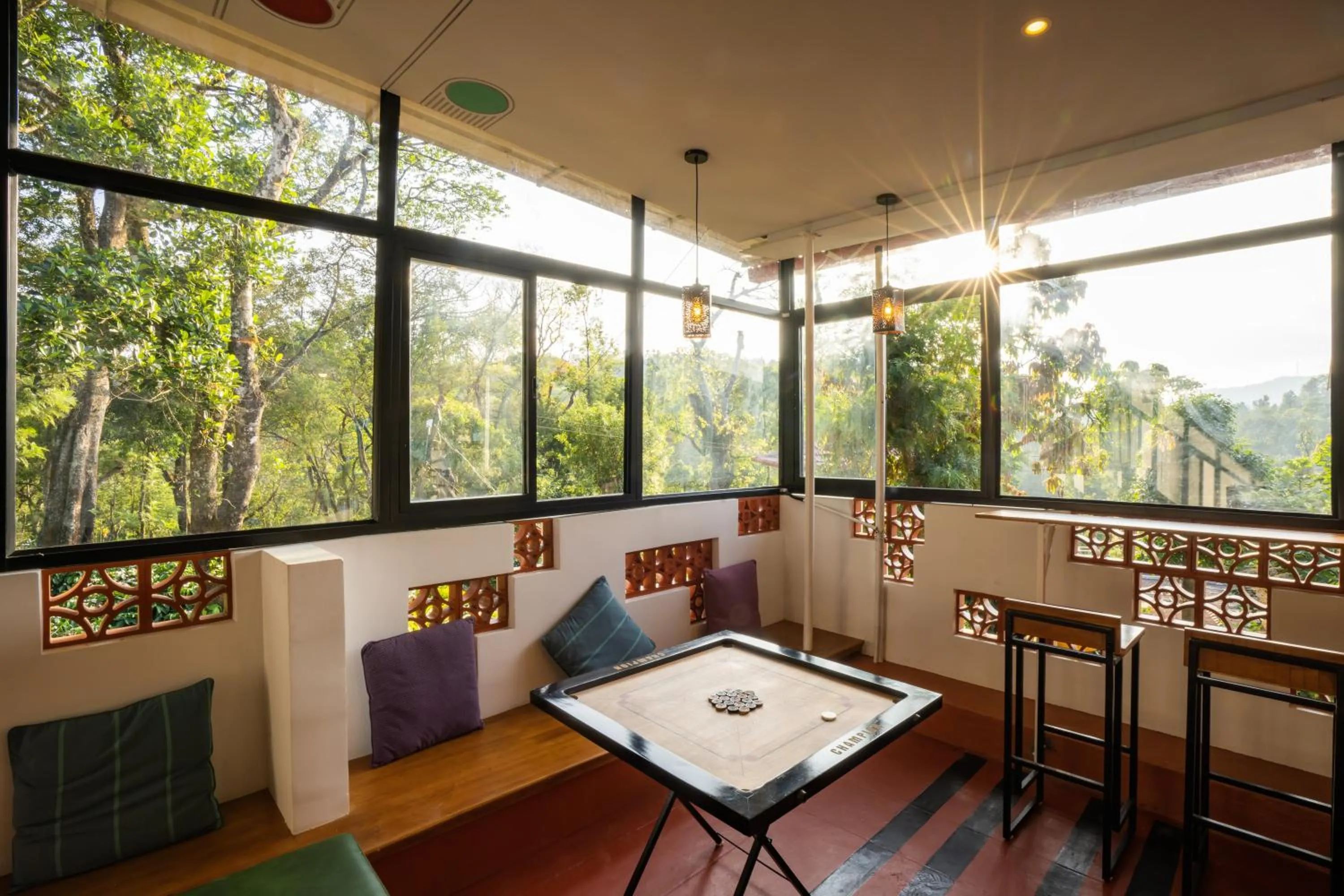 Garden in Zostel Coorg, Madikeri