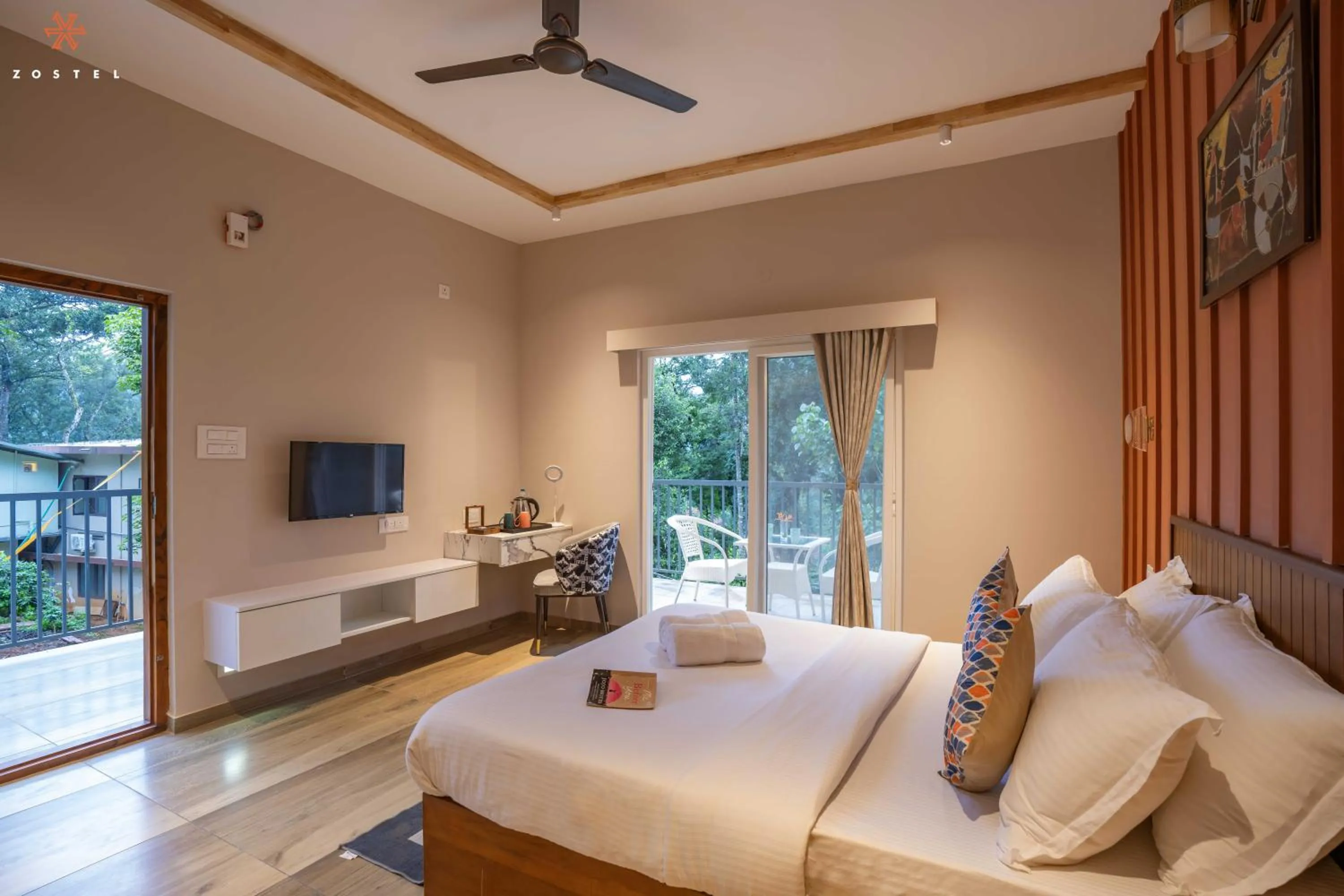 Bed in Zostel Coorg, Madikeri