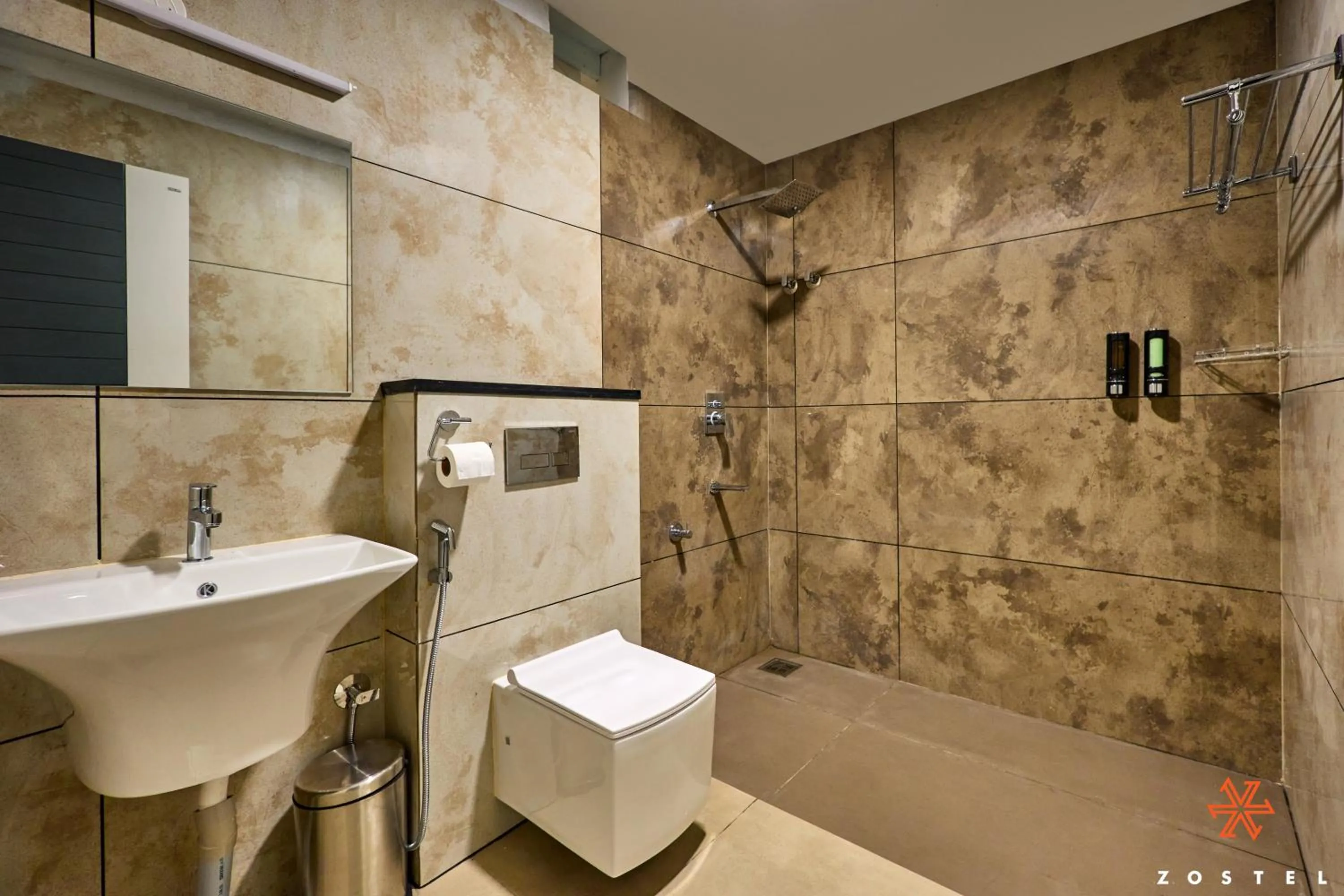 Bathroom in Zostel Coorg, Madikeri