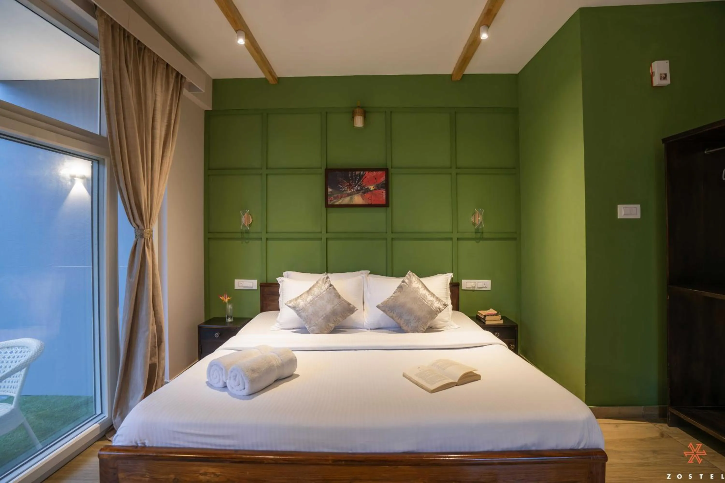 Bed in Zostel Coorg, Madikeri