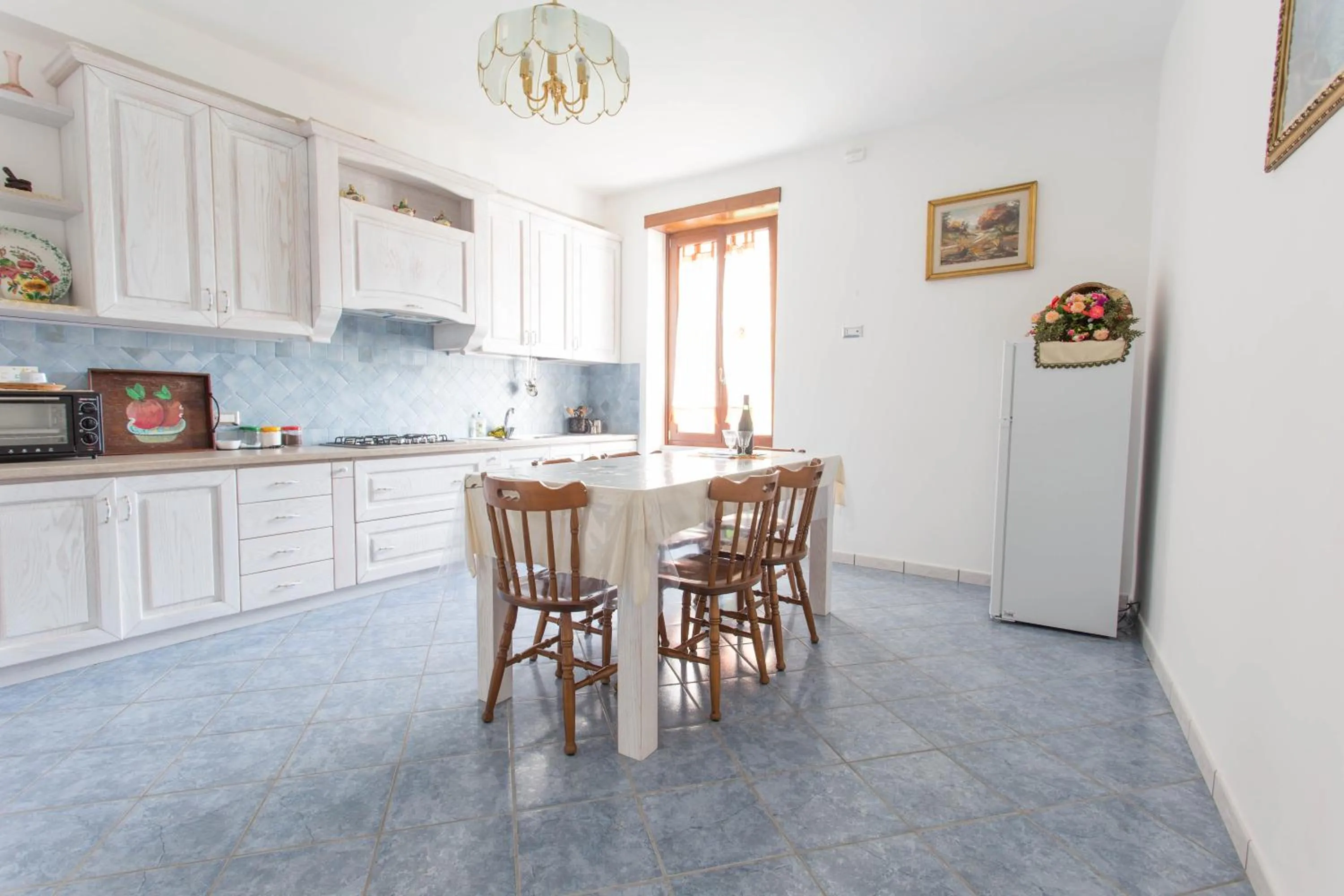 Kitchen or kitchenette in Il Rifugio del Cuore