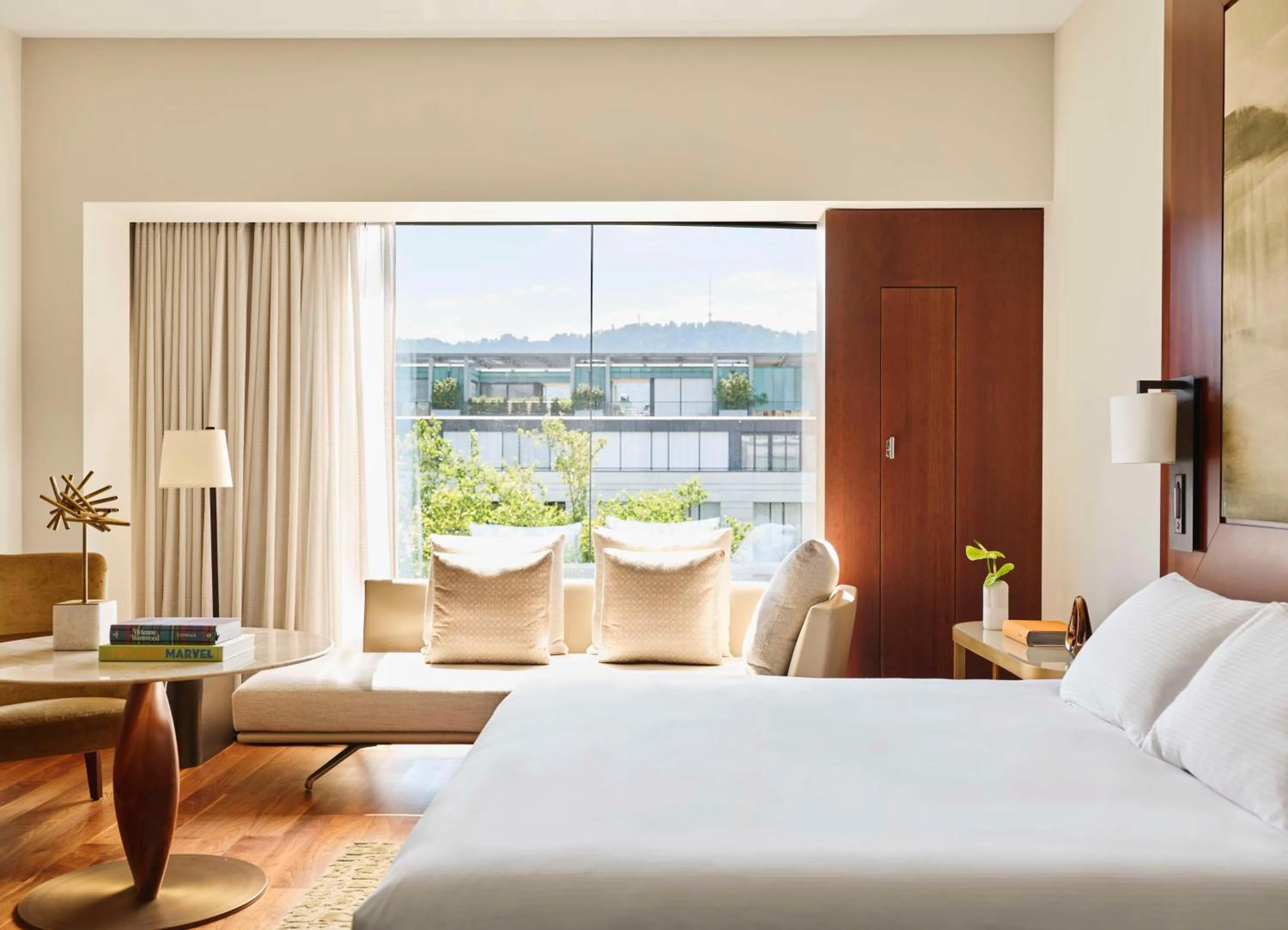 Bedroom, Bed in Park Hyatt Zurich – City Center Luxury