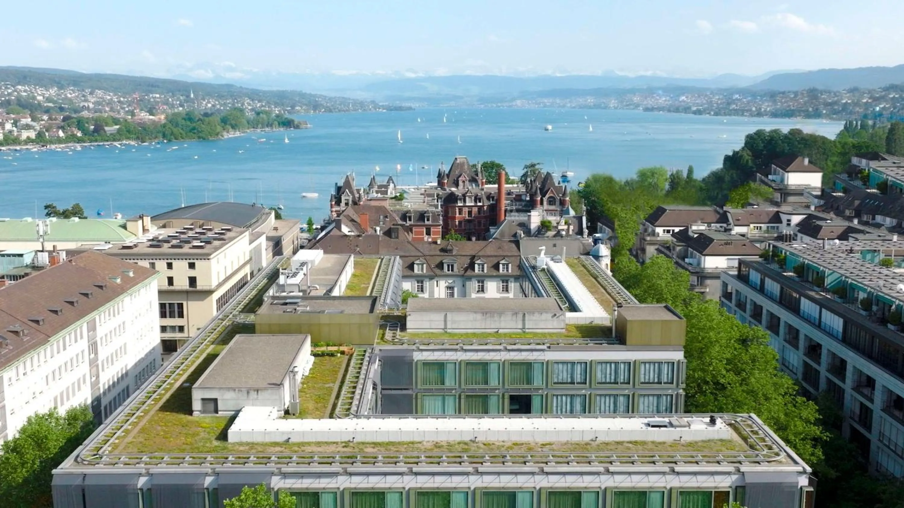 Property building in Park Hyatt Zurich – City Center Luxury